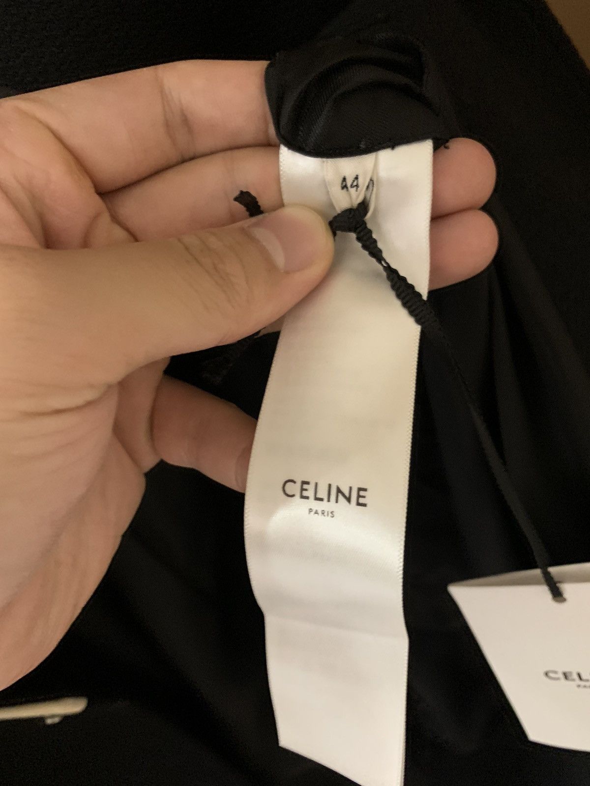 Celine Celine 2024FW Western Black and White teddy Size US S / EU 44-46 / 1 - 4 Thumbnail