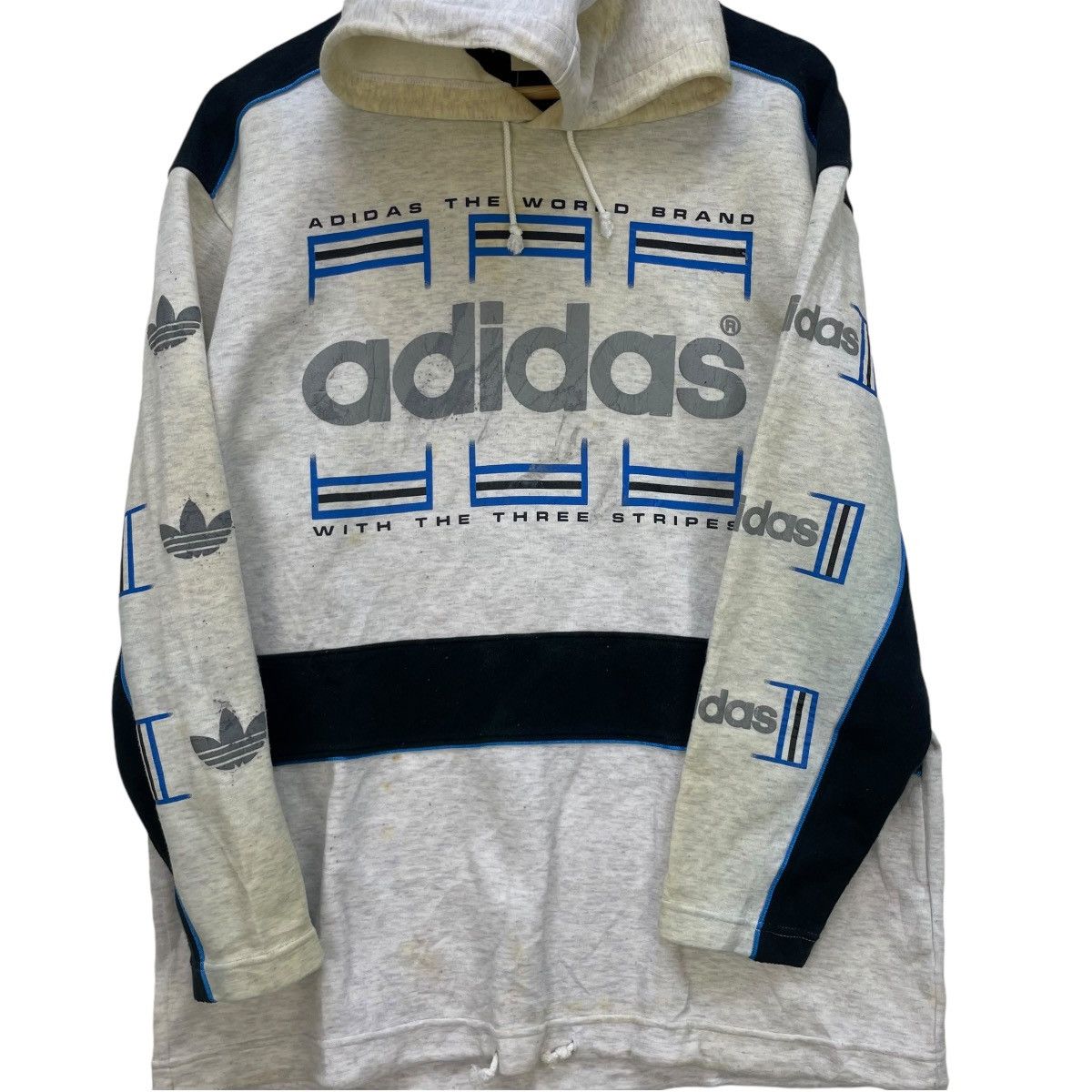 Adidas 💥Vintage Adidas Pullover Jacket Size US S / EU 44-46 / 1 - 6 Thumbnail