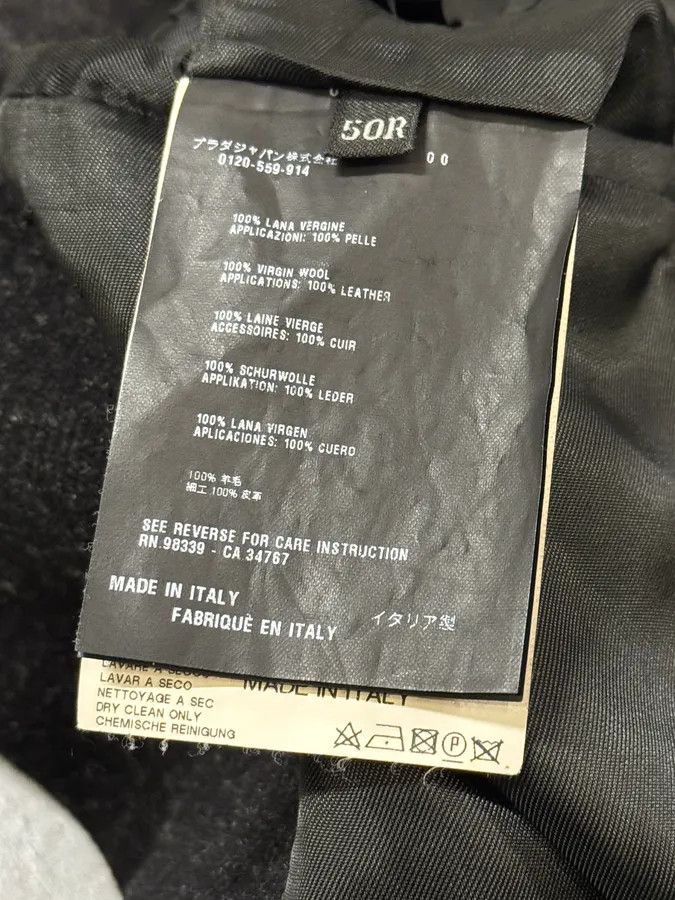 Prada FW2009 Prada Dark Obscure Grey Wool Trench Coat Size US M / EU 48-50 / 2 - 11 Thumbnail