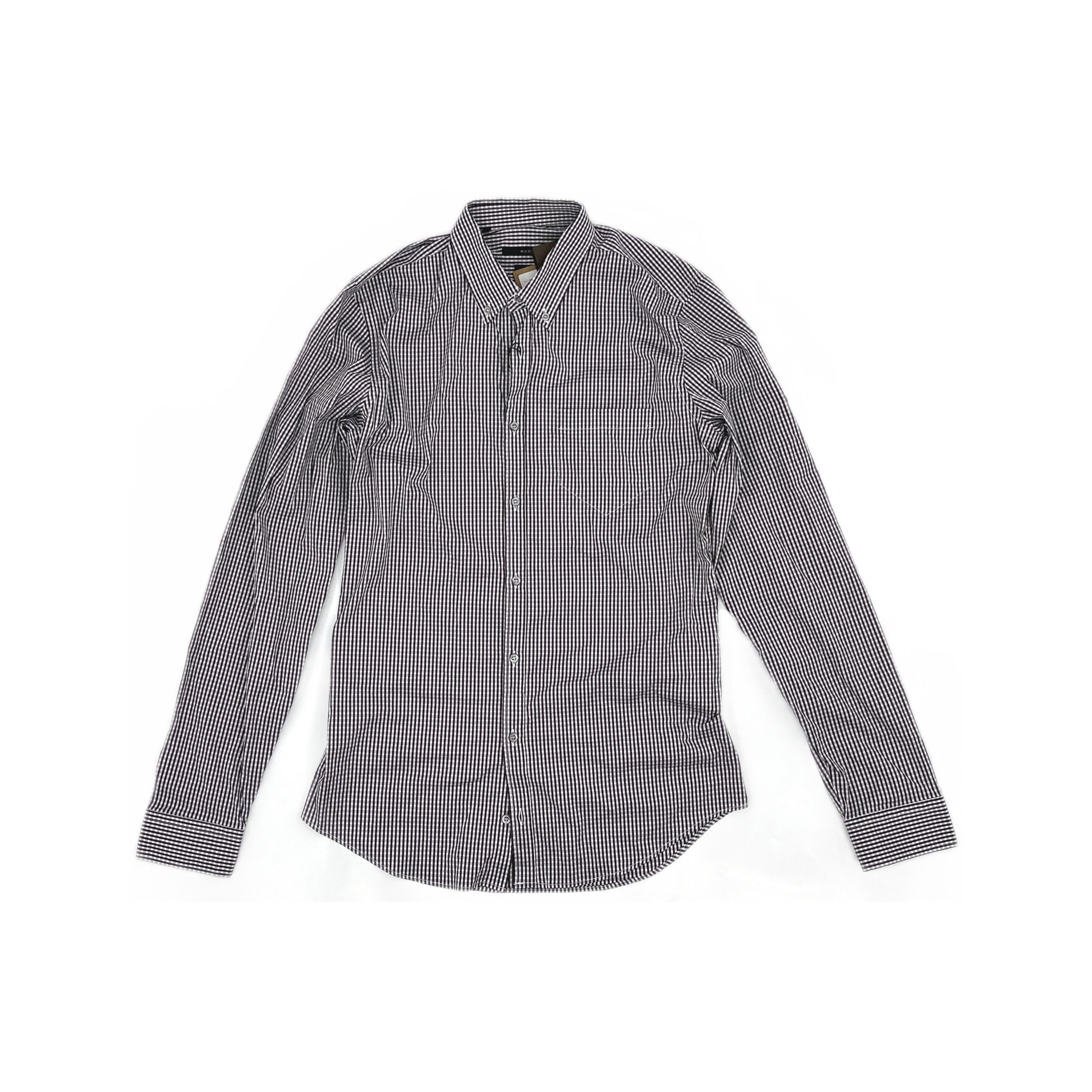 Gucci Gucci Gingham Check Shirt Size 40 Size US XXS / EU 40 - 1 Thumbnail
