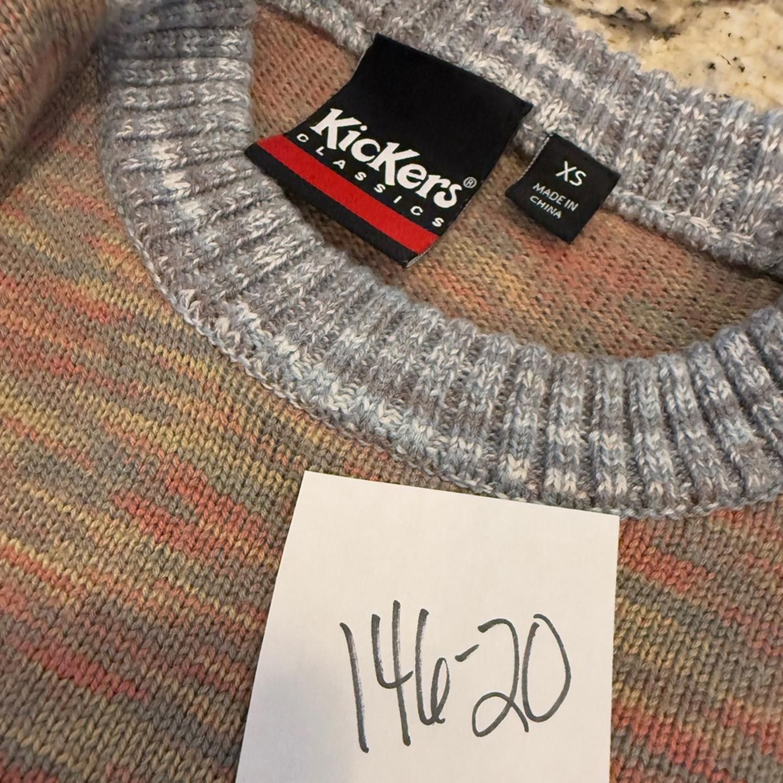 Kickers Kickers wool blend multicolored embroidered boho sweater XS Size XS / US 0-2 / IT 36-38 - 12 Thumbnail