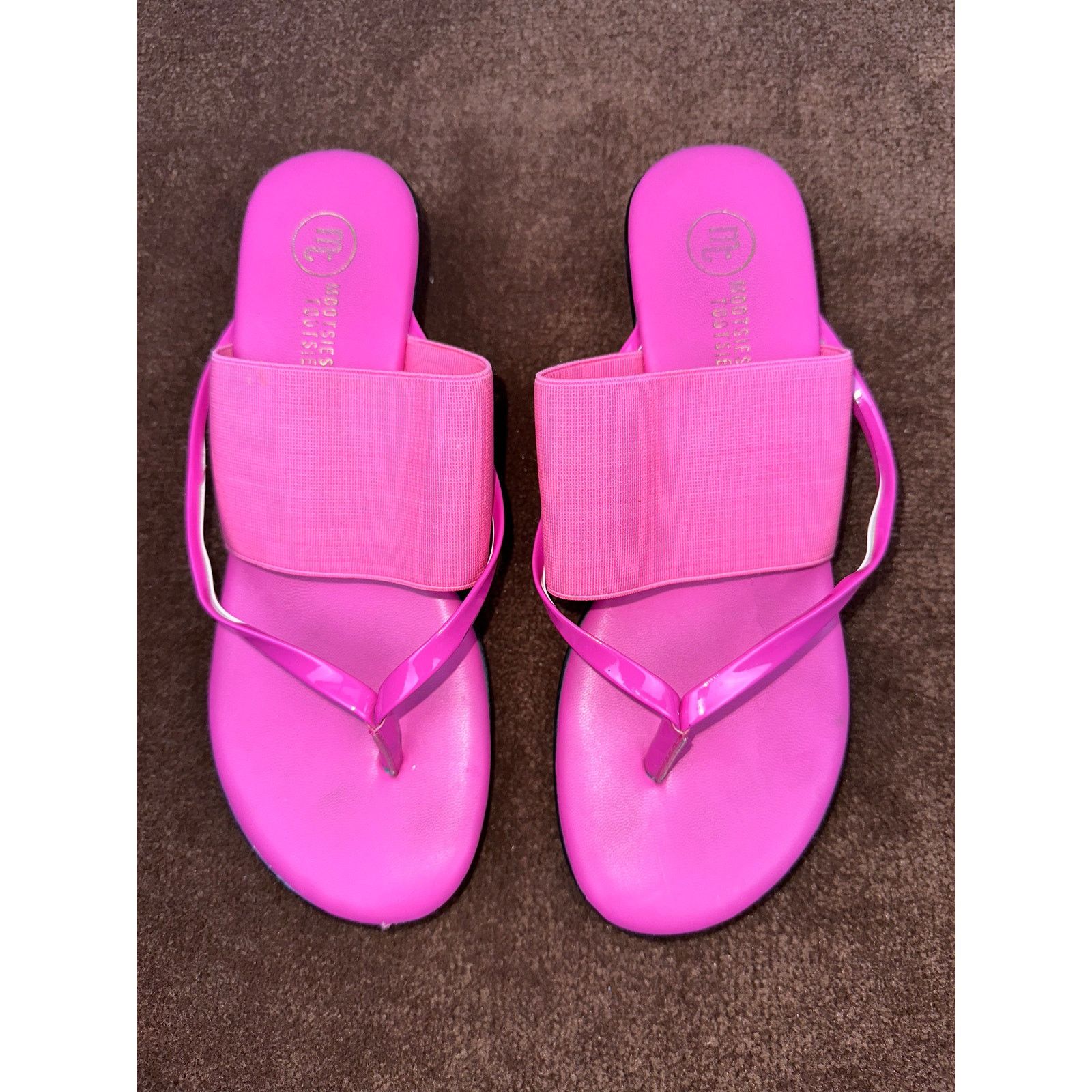 Other Mootsie Tootsie Pink Wedge Sandals Size 6.5 Size US 6.5 / IT 36.5 - 2 Thumbnail