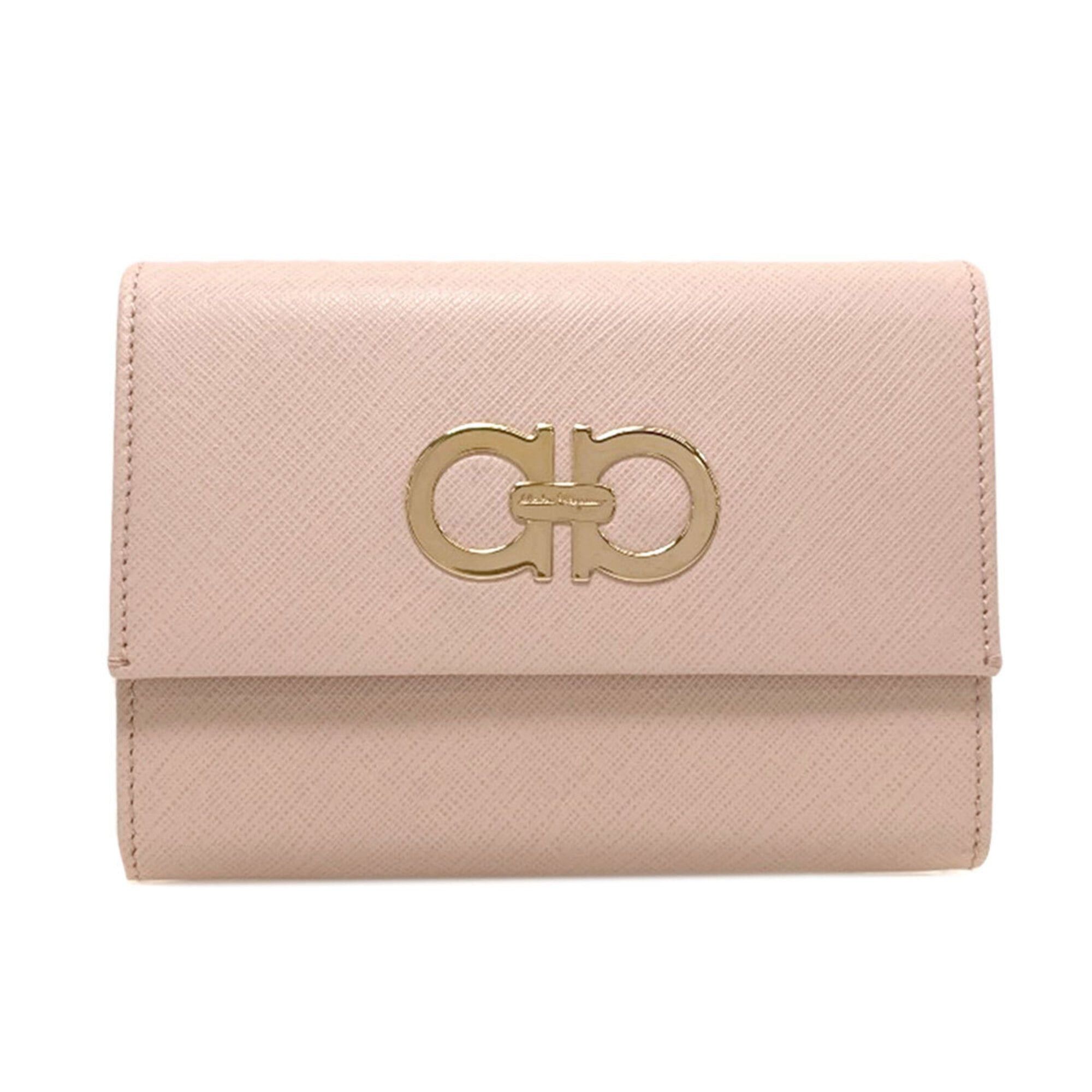Salvatore Ferragamo Salvatore Ferragamo Gancini Bi-fold Wallet (with coin purse) Leather Women's Size ONE SIZE - 1 Thumbnail