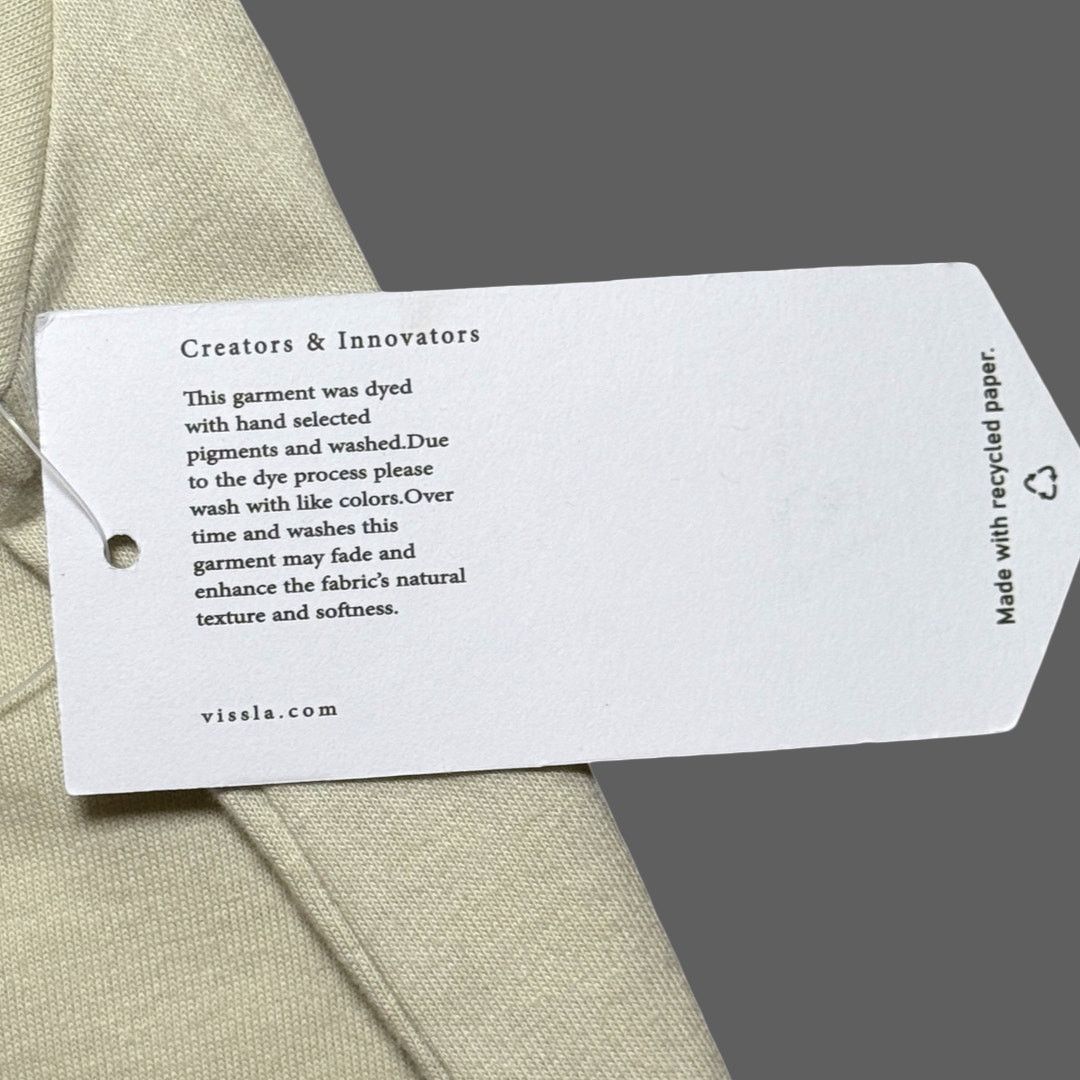 Vissla Vissla Groundswell Organic Bone Pocket SS Tee Size M NWT Size US M / EU 48-50 / 2 - 6 Thumbnail