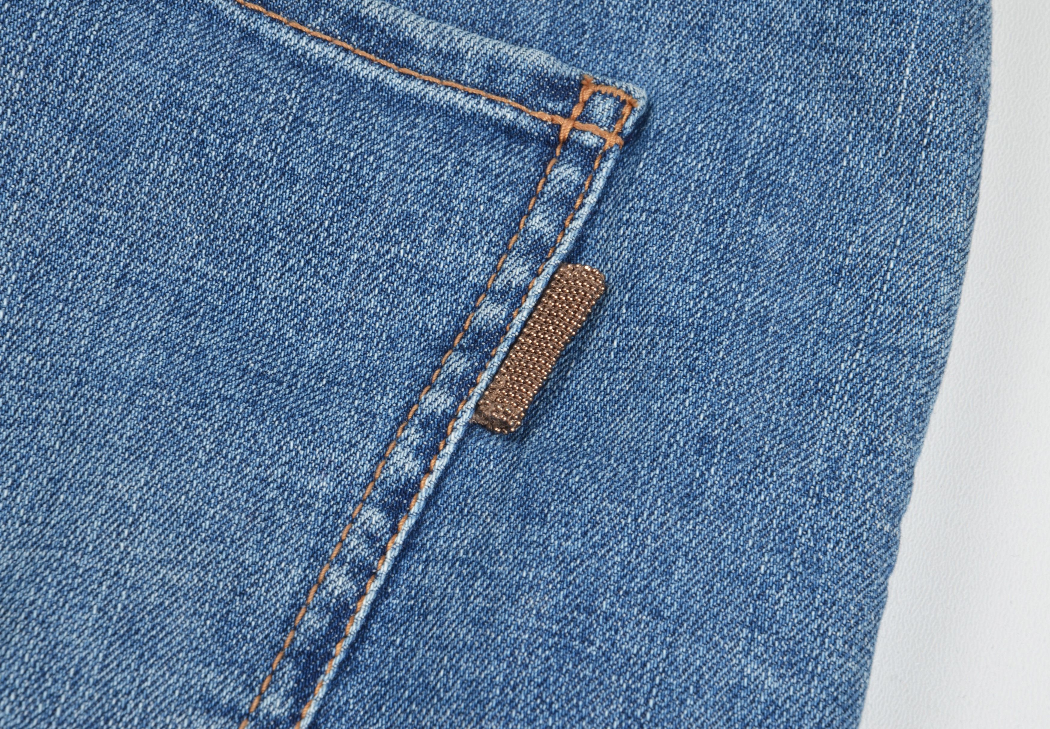 Brunello Cucinelli Brunello Cucinelli Blue The Boyish Tapered Hem Denim Jeans Size 30" / US 8 / IT 44 - 11 Thumbnail
