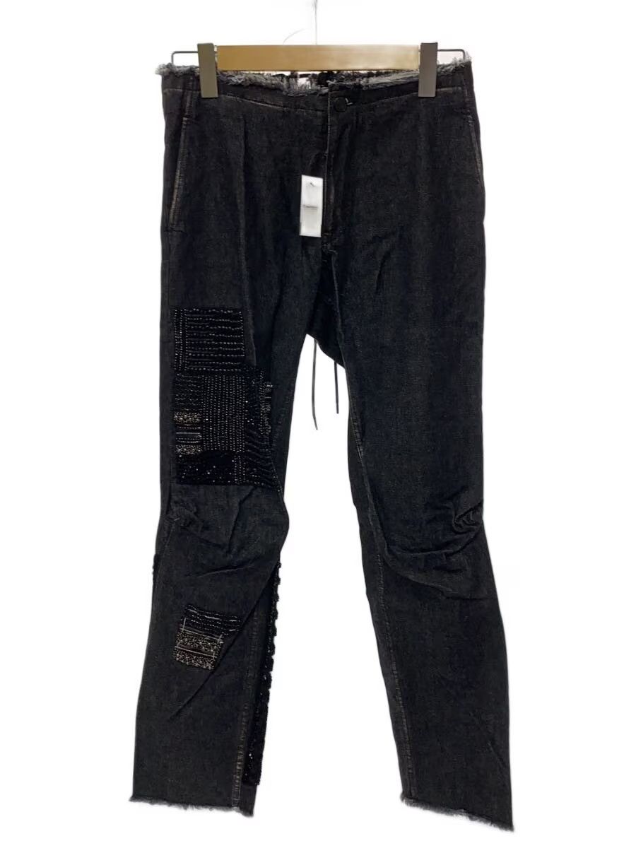 Yohji Yamamoto Reconstructed Studded Patchwork Denim Size 29" - 1 Thumbnail