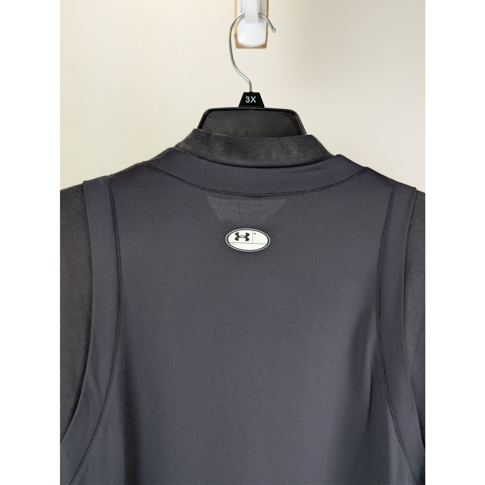 Balenciaga × Under Armour o1rshd1 Q:2 / Sporty Mesh UA Triple Layered T-Shirt in Black Size US S / EU 44-46 / 1 - 12 Thumbnail