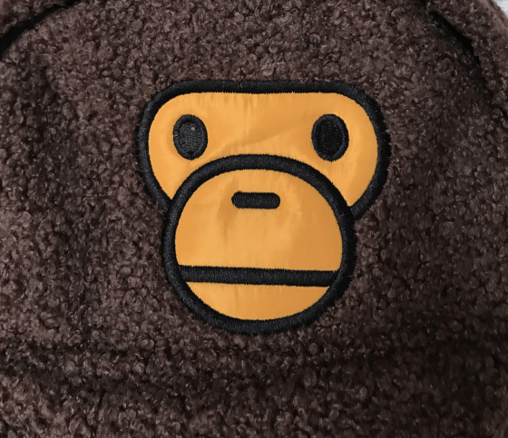 Baby Milo By A Bathing Ape Fur Fabric Mini Backpack