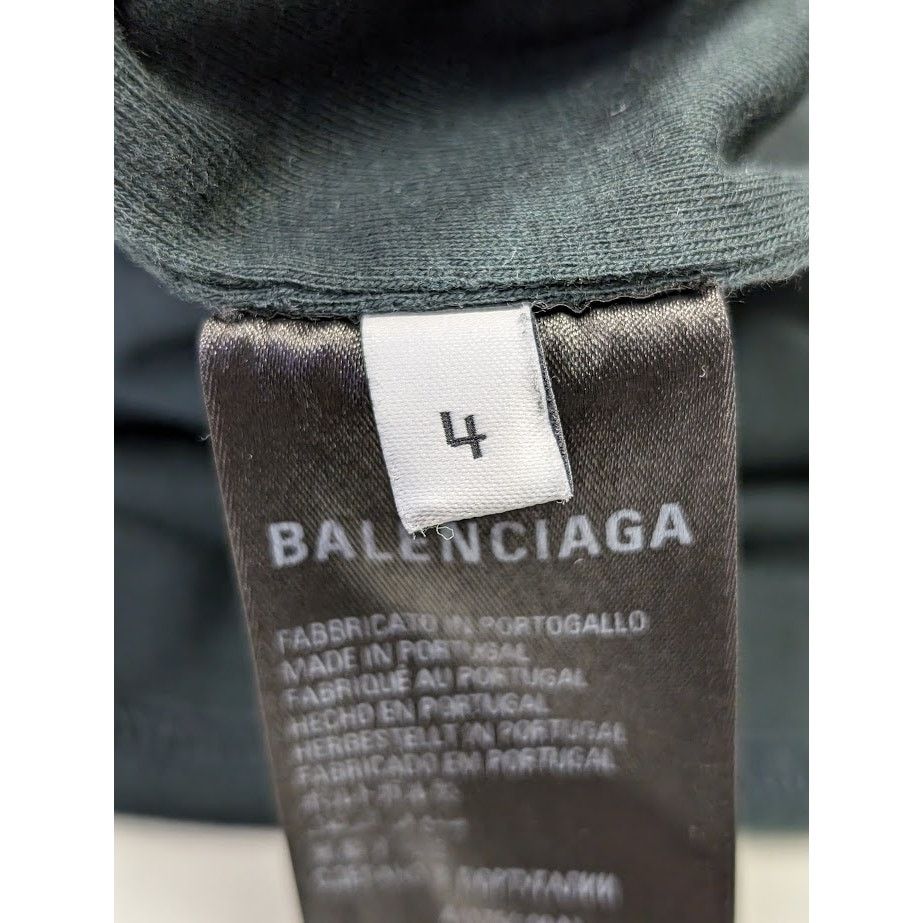 Adidas × Balenciaga Adidas x Balenciaga Oversize T-Shirt in Dark Green Sz.4 Size US XL / EU 56 / 4 - 11 Thumbnail