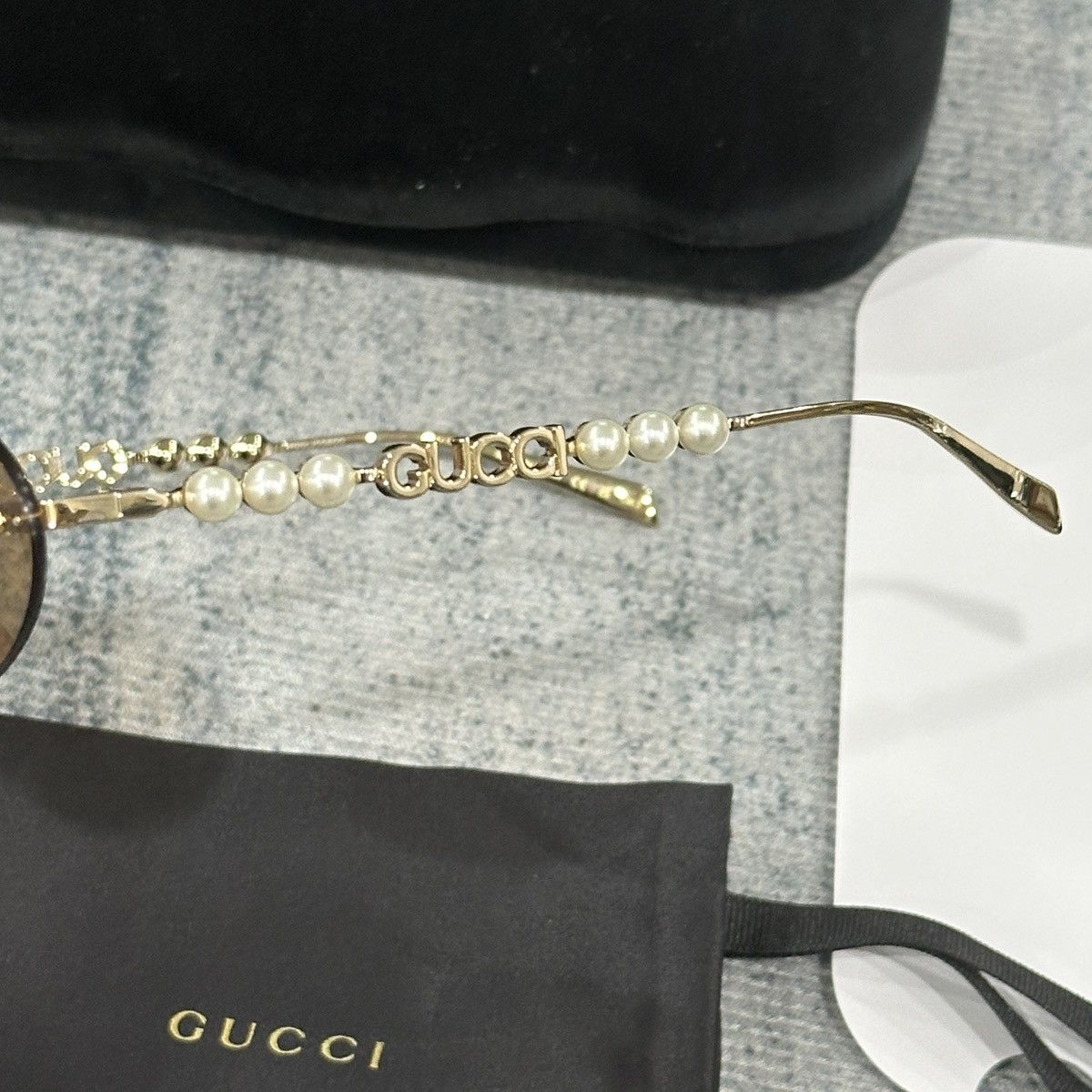 Gucci GUCCI GG1922S 003 SUNGLASSES Size ONE SIZE - 4 Thumbnail