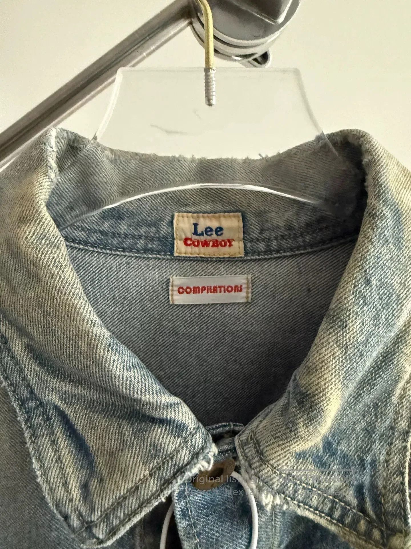 Lee Lee Cowboy 100th Anniversary Denim Jacket. Size US L / EU 52-54 / 3 - 5 Thumbnail