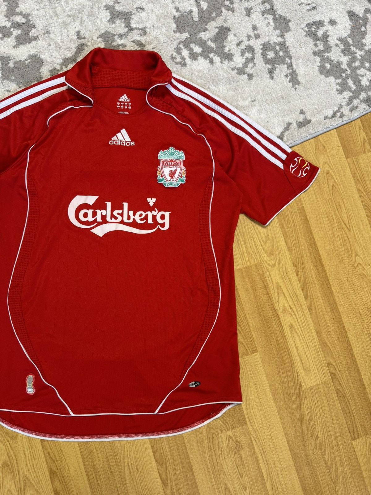 Adidas × Vintage Vintage Liverpool 2006/07 Adidas Soccer Jersey Size US M / EU 48-50 / 2 - 5 Thumbnail