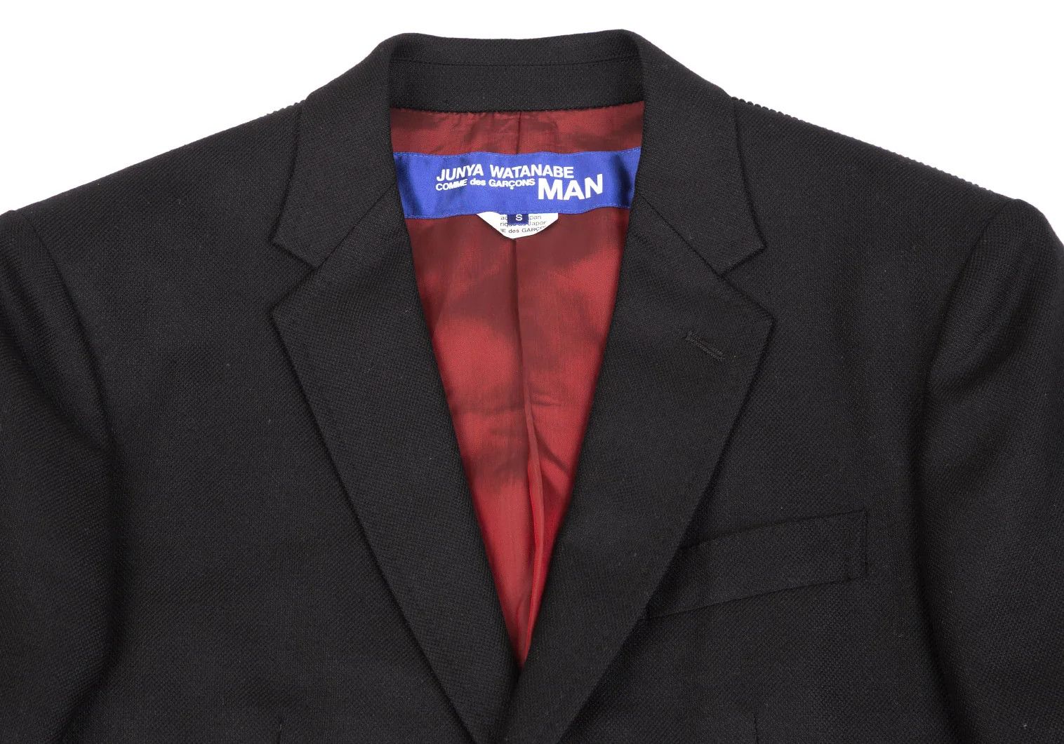 Junya Watanabe Black Mixed Material Switch Jacket, Size S Size US S / EU 44-46 / 1 - 7 Thumbnail