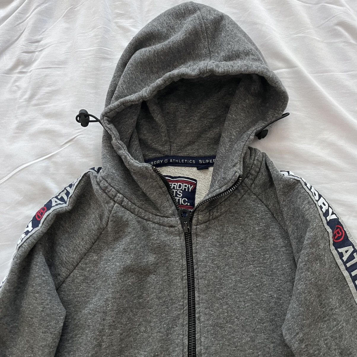 Superdry Superdry Full Zip Hoodie Unisex Small Taped Sleeves Size US S / EU 44-46 / 1 - 2 Thumbnail
