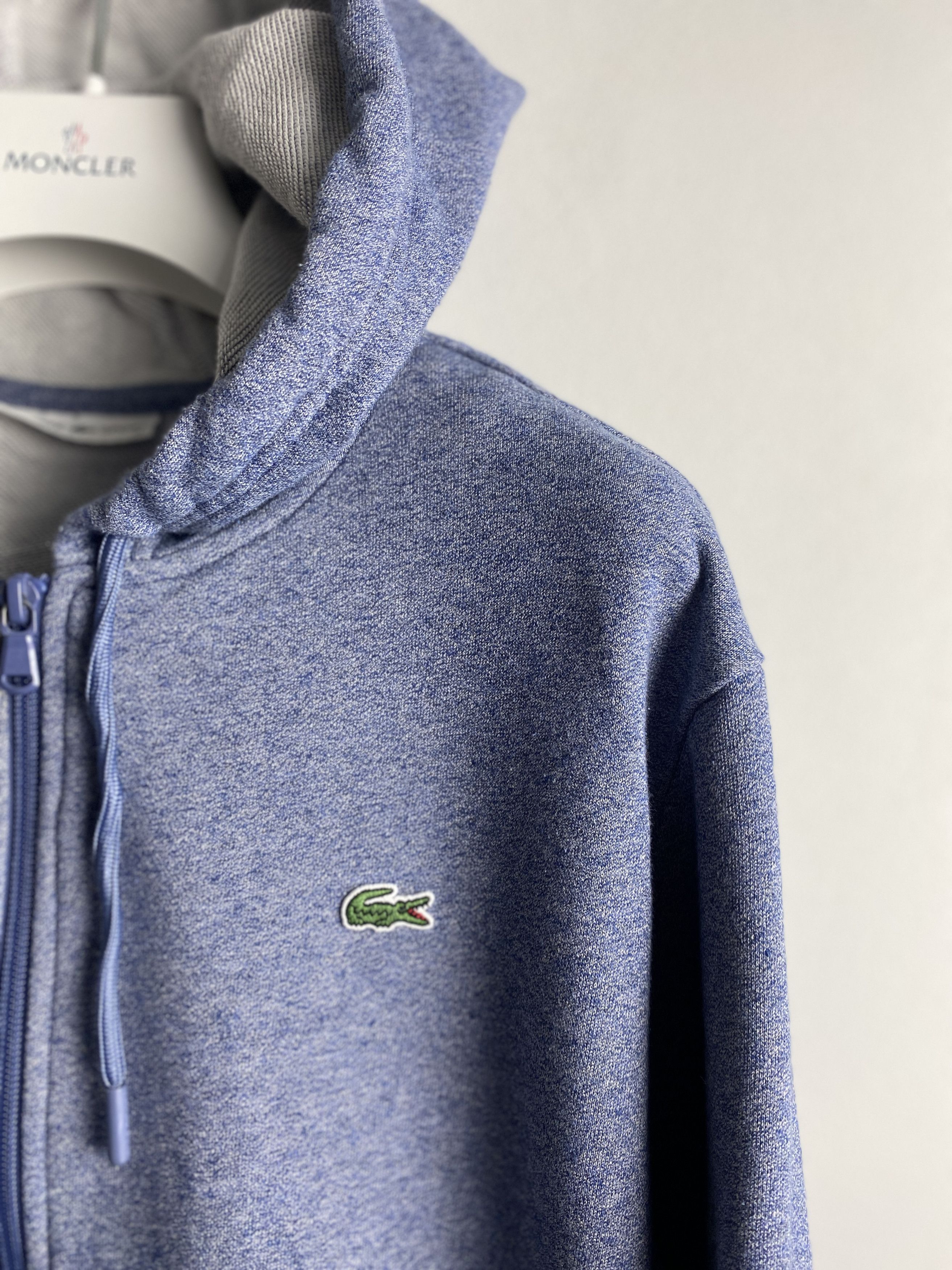 Lacoste Lacoste zip-up hoodie small logo casual Size L / US 10 / IT 46 - 2 Thumbnail