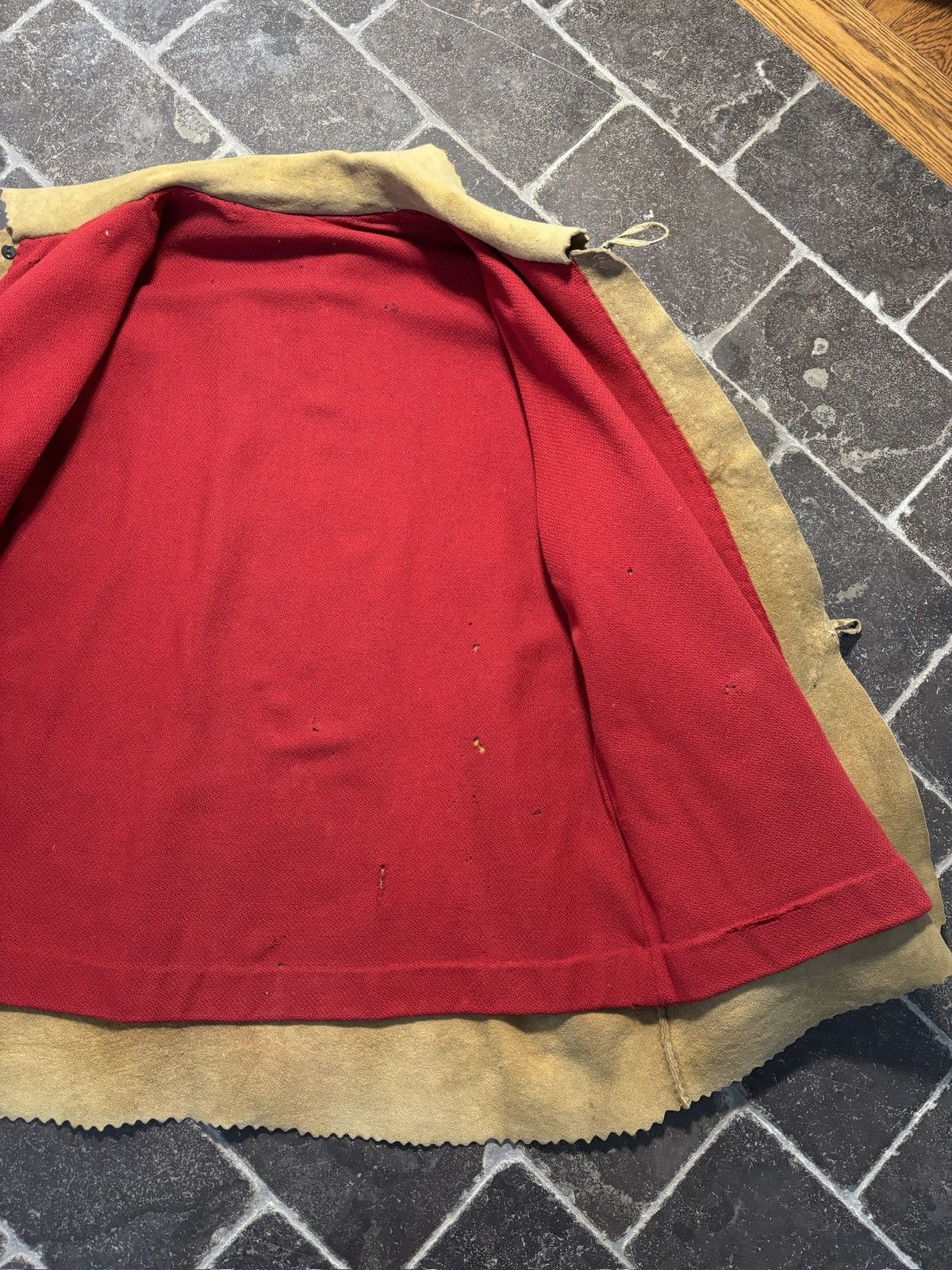 Vintage True Vintage Moose Leather Coat Moosehide Blanket Lined Hand Size US M / EU 48-50 / 2 - 10 Thumbnail