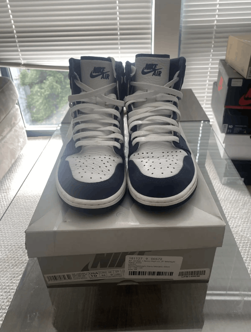 Jordan Brand Jordan 1 Retro High CO.JP Midnight Navy 2020 Size US 10 / EU 43 - 2 Thumbnail
