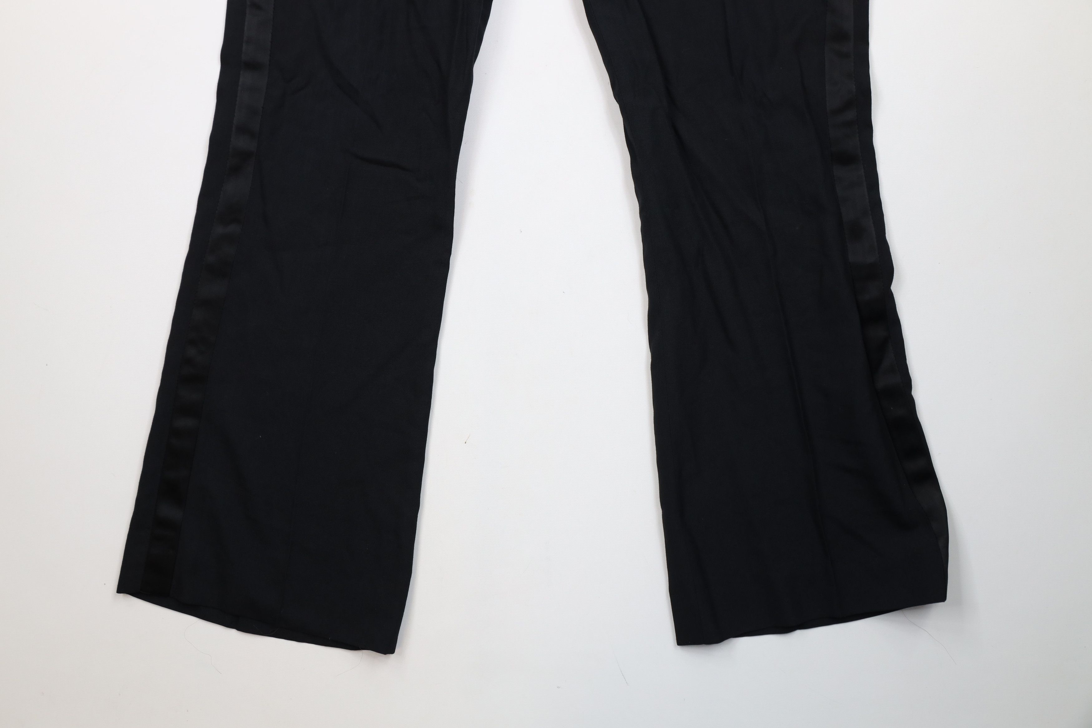 Vintage Vintage 60s Streetwear Tuxedo Suit Bell Bottoms Pants USA Size US 34 / EU 50 - 4 Thumbnail