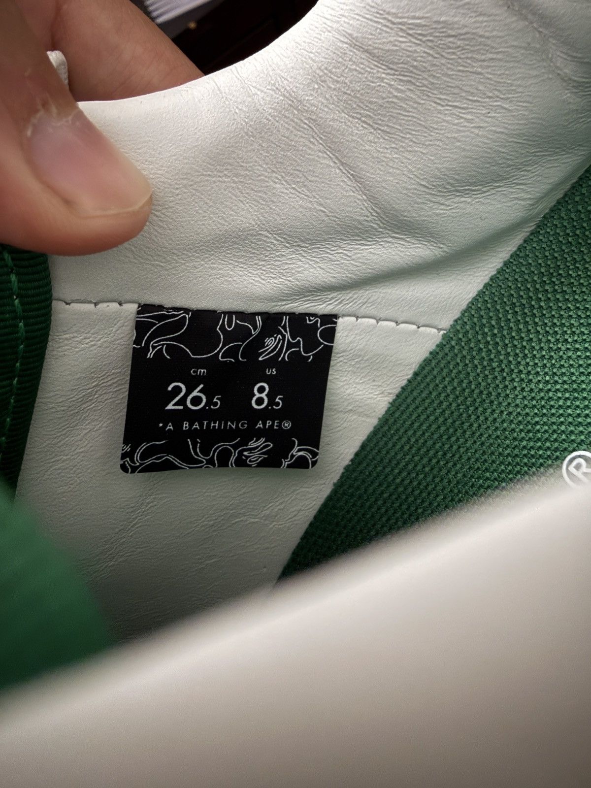 Bape Bapesta icon low green Size US 8.5 / EU 41-42 - 8 Thumbnail