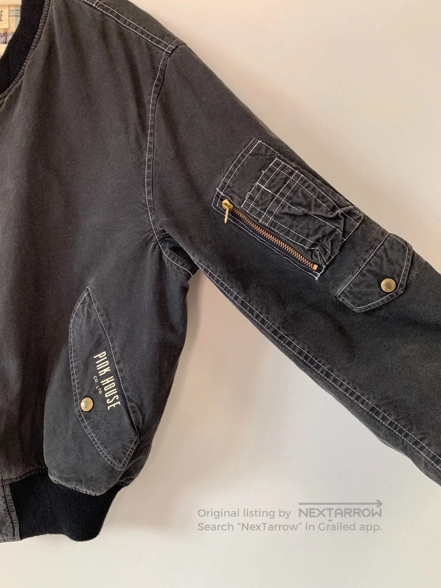 Pink House Pink House MA1 Flight Jacket. Size US M / EU 48-50 / 2 - 4 Thumbnail