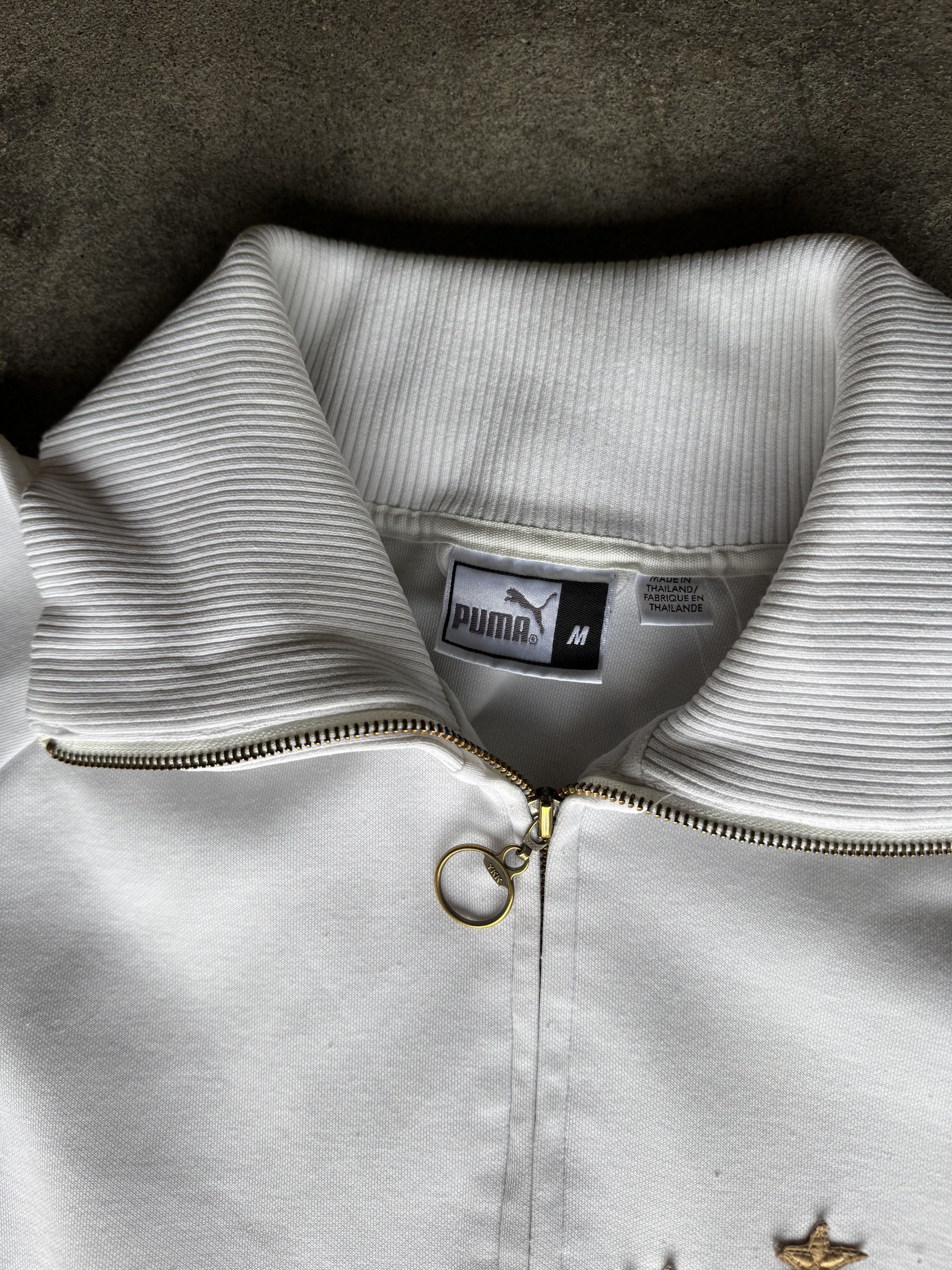 Puma Puma Italy Crest White Zip Jacket Y2K Size US M / EU 48-50 / 2 - 4 Thumbnail