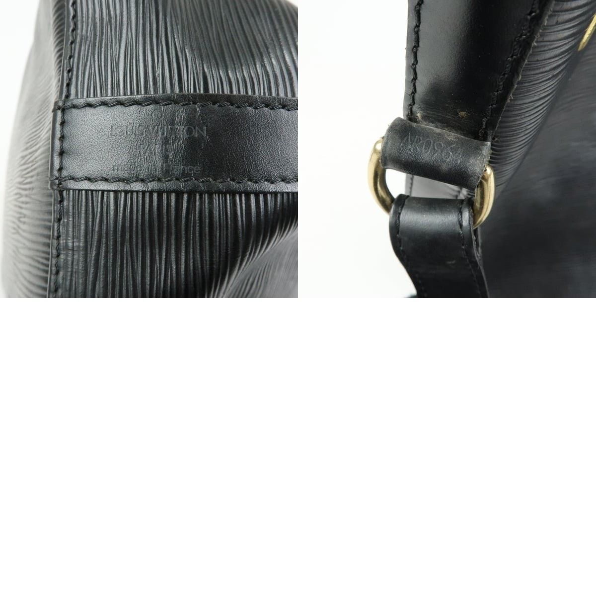 Louis Vuitton Louis Vuitton Epi Petit Noe Shoulder Bag Black Size ONE SIZE - 8 Thumbnail