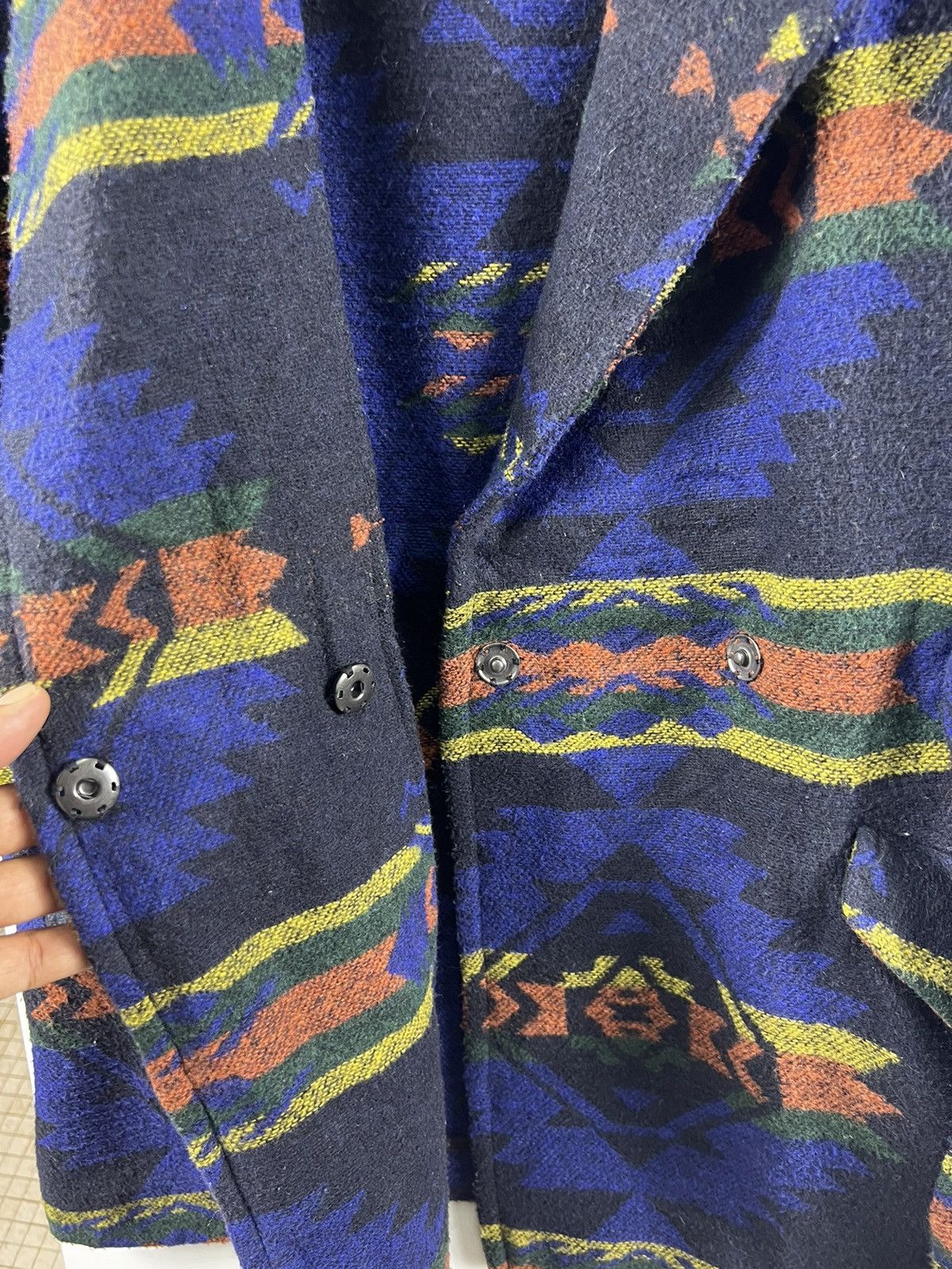 Native 🔥 I LOVE H81 navajo/native art design waterfall collar coat Size US S / EU 44-46 / 1 - 6 Thumbnail