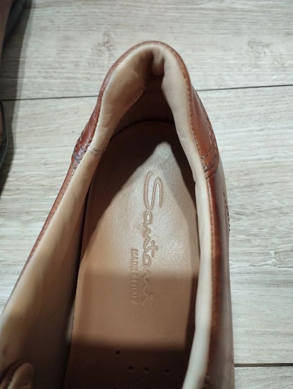 Santoni Santoni sneakers size 8 shoes 43 brown leather formal Size US 10 / EU 43 - 6 Thumbnail