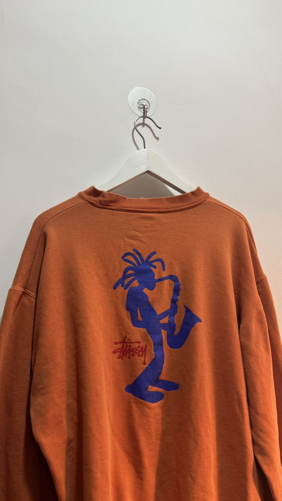 Stussy Vintage Stussy Saxophone Shadowman White Tag Size US L / EU 52-54 / 3 - 2 Thumbnail
