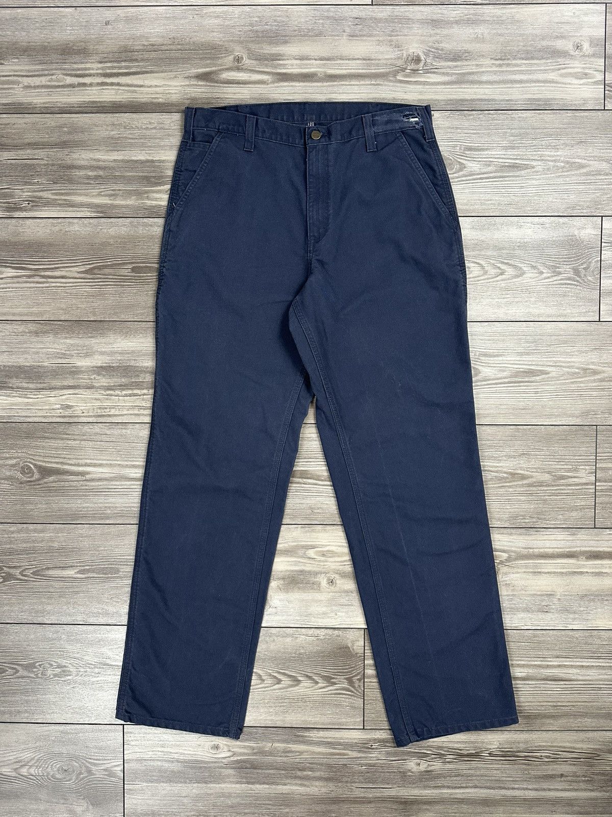 Carhartt Carhartt Carpenter Pants Navy Size US 35 - 1 Thumbnail