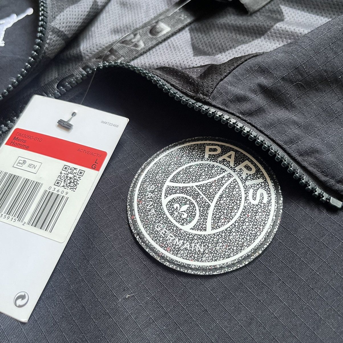 Jordan Brand × Nike NWT PARIS SAINT-GERMAIN NIKE x JORDAN 2023/24 ANTHEM JACKET Size US L / EU 52-54 / 3 - 6 Thumbnail