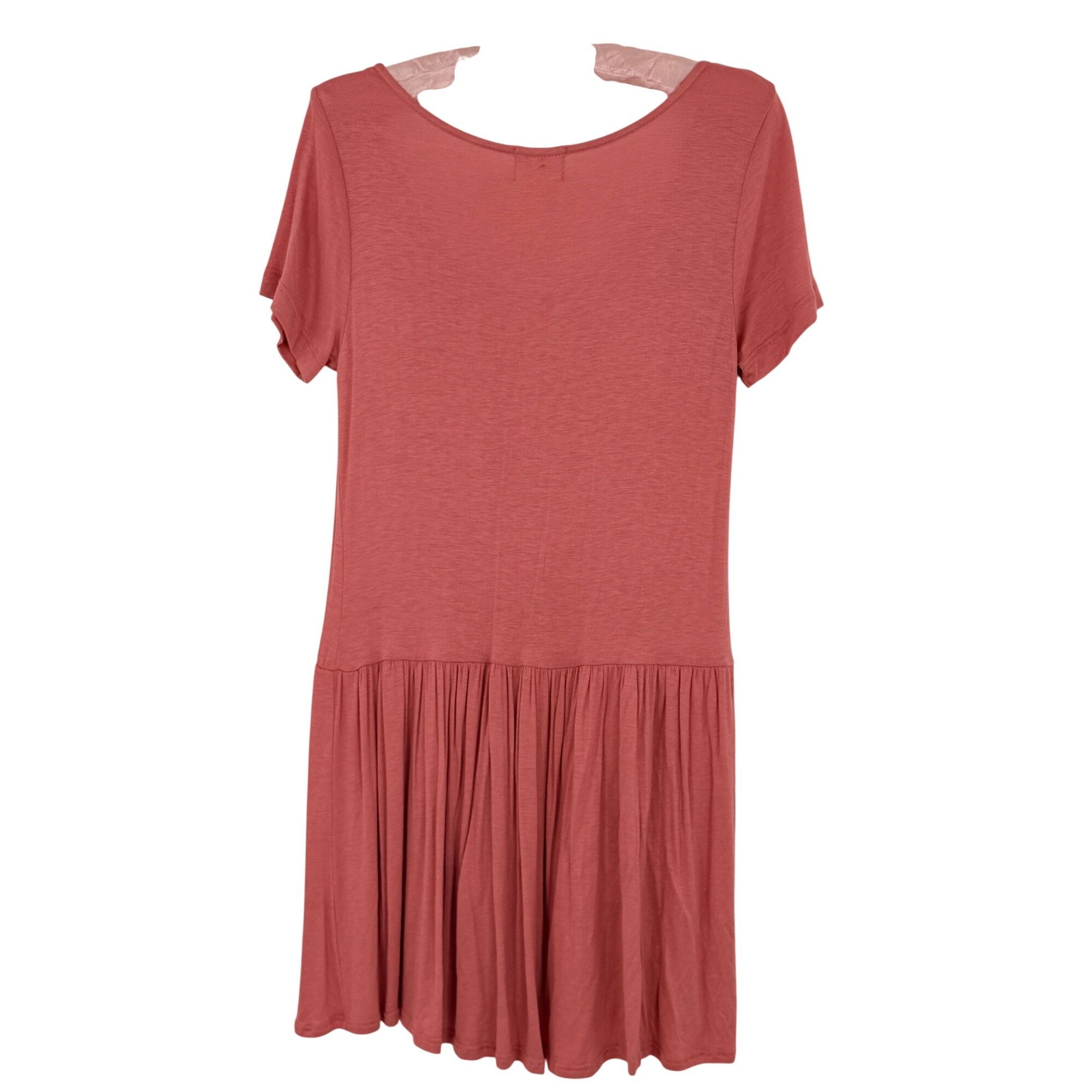 Urban Outfitters Pins & Needles Urban Outfitters Salmon Drop Waist Mini Dress Size S / US 4 / IT 40 - 7 Thumbnail