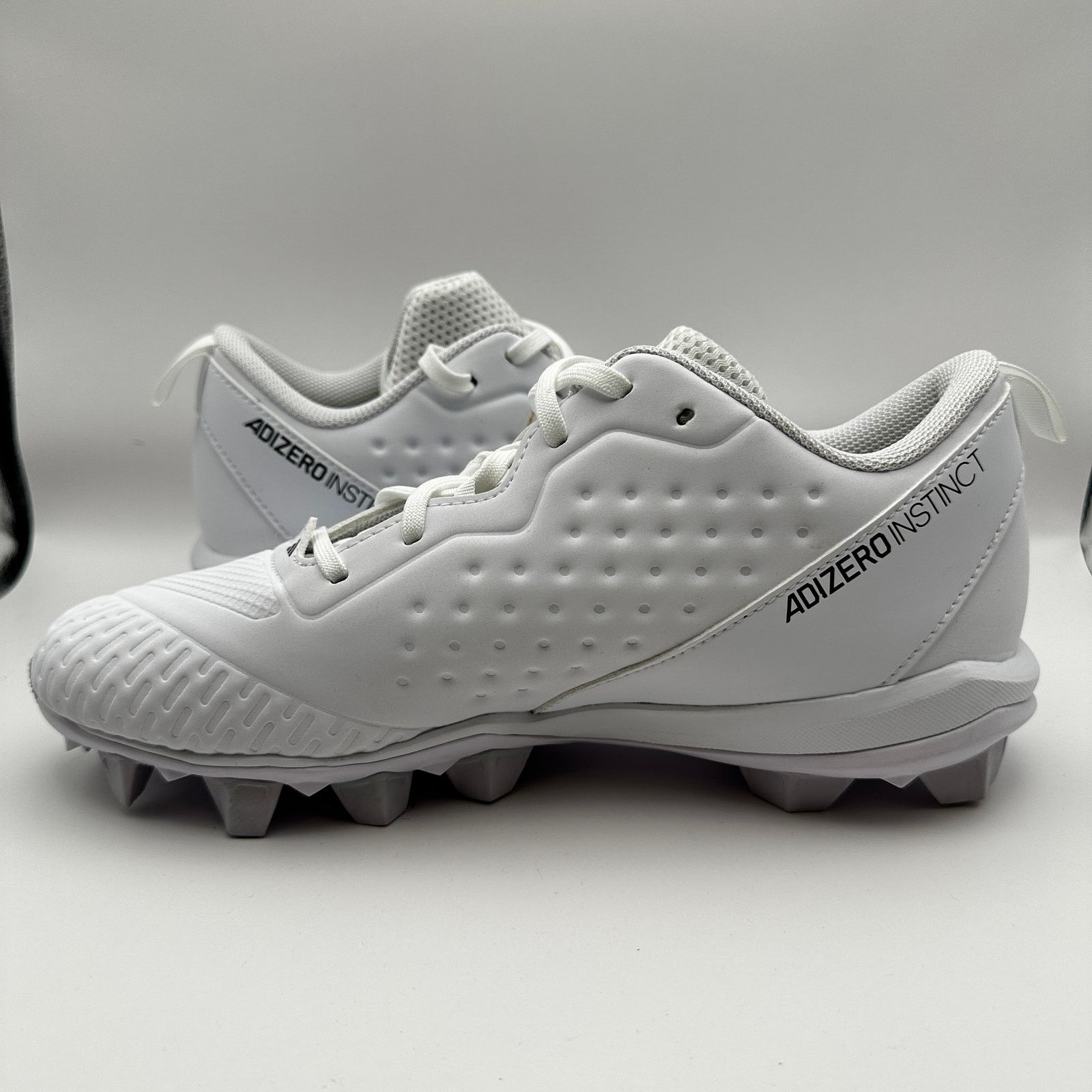 Adidas Adidas Adizero MD IF3366 Wms 9.5 White/Black Softball Cleats Size US 9.5 / IT 39.5 - 4 Thumbnail