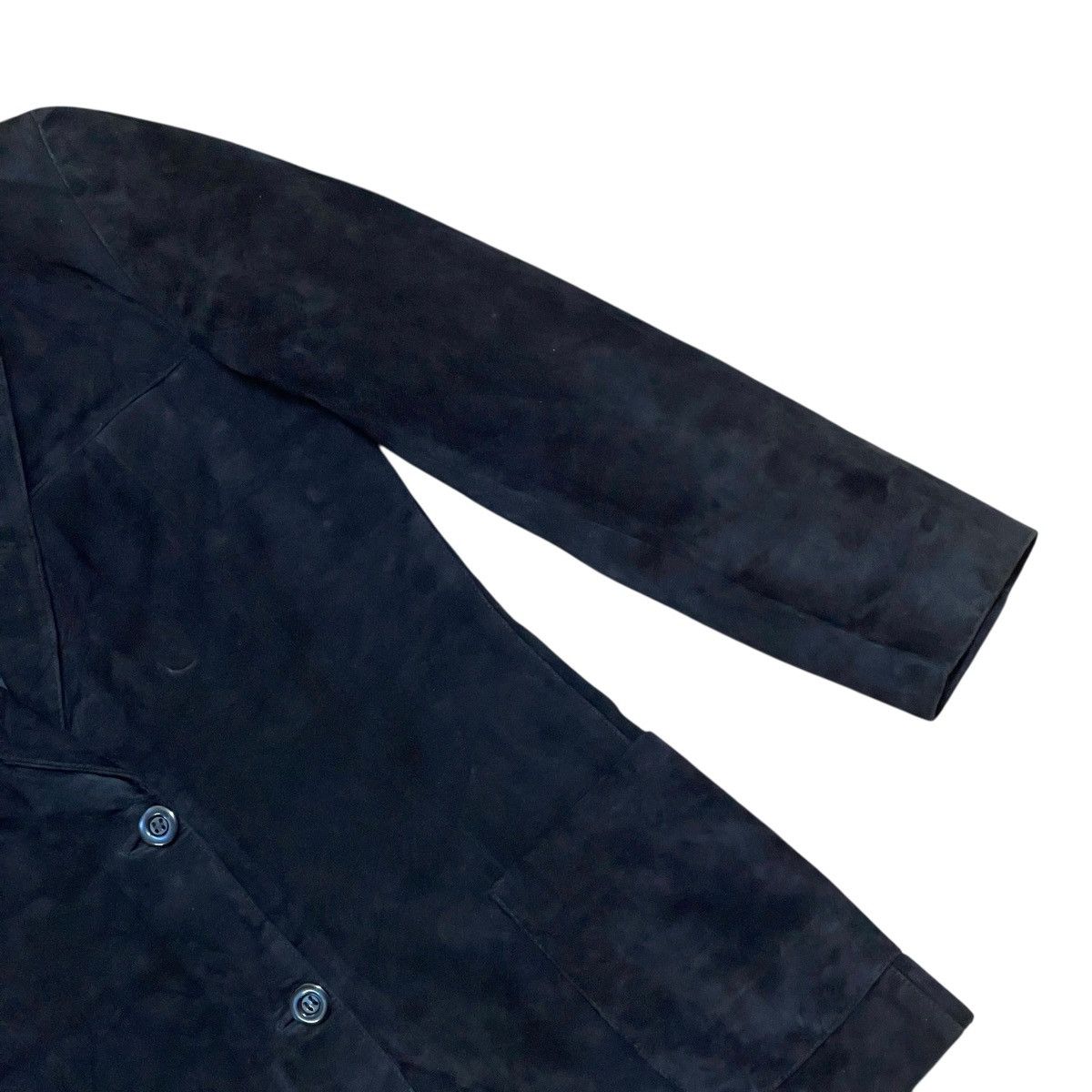 Genuine Leather Vintage Simon Style Milano Genuine Leather Blazer Jacket Size US XS / EU 42 / 0 - 9 Thumbnail