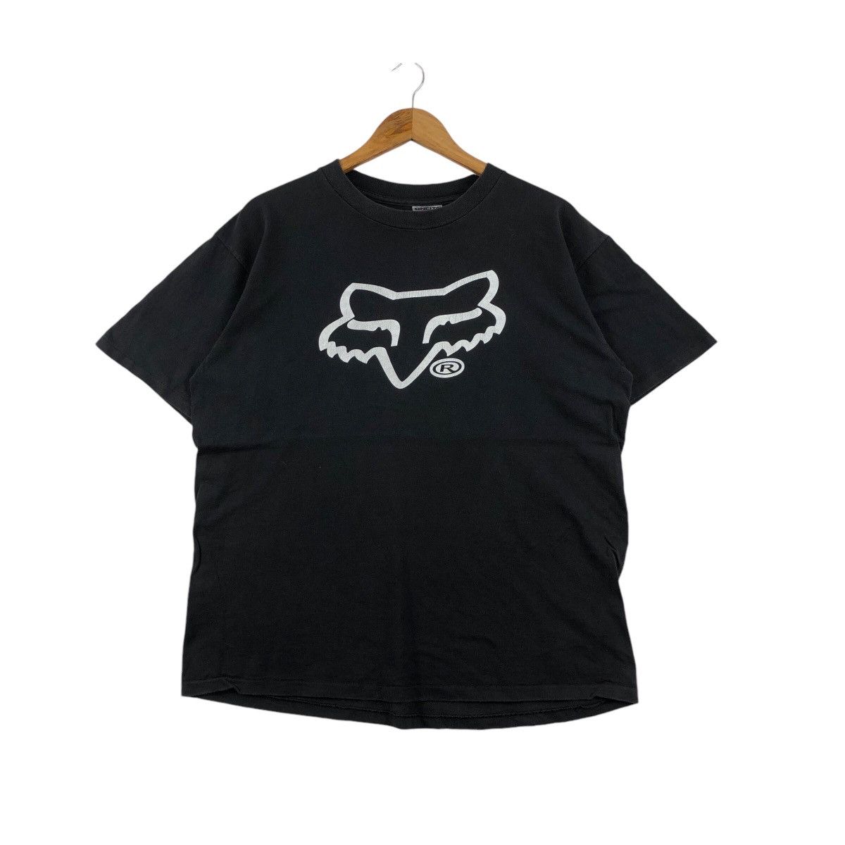 Fox Racing Vintage 90s FOX Racing Tee Shirt Oneita Tag Size US L / EU 52-54 / 3 - 1 Thumbnail