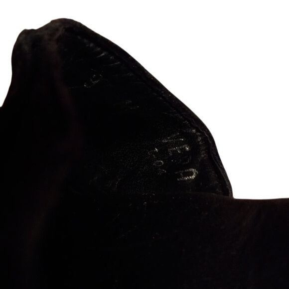 Donald Pliner Donald J Pliner 9 M Womens Wedge Sandals Black Leather Suede Size US 9 / IT 39 - 11 Thumbnail