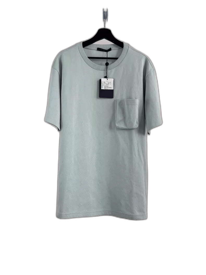 Louis Vuitton Mint Green Short Sleeve Shirt-yf