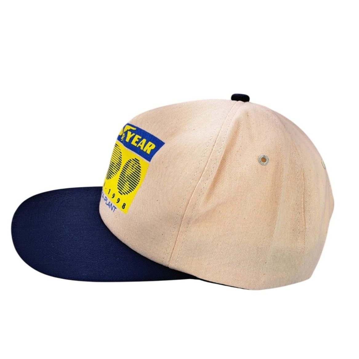 Vintage Vintage Goodyear Anniversary Topeka Kansas Cap Snapback Hat Size ONE SIZE - 3 Thumbnail