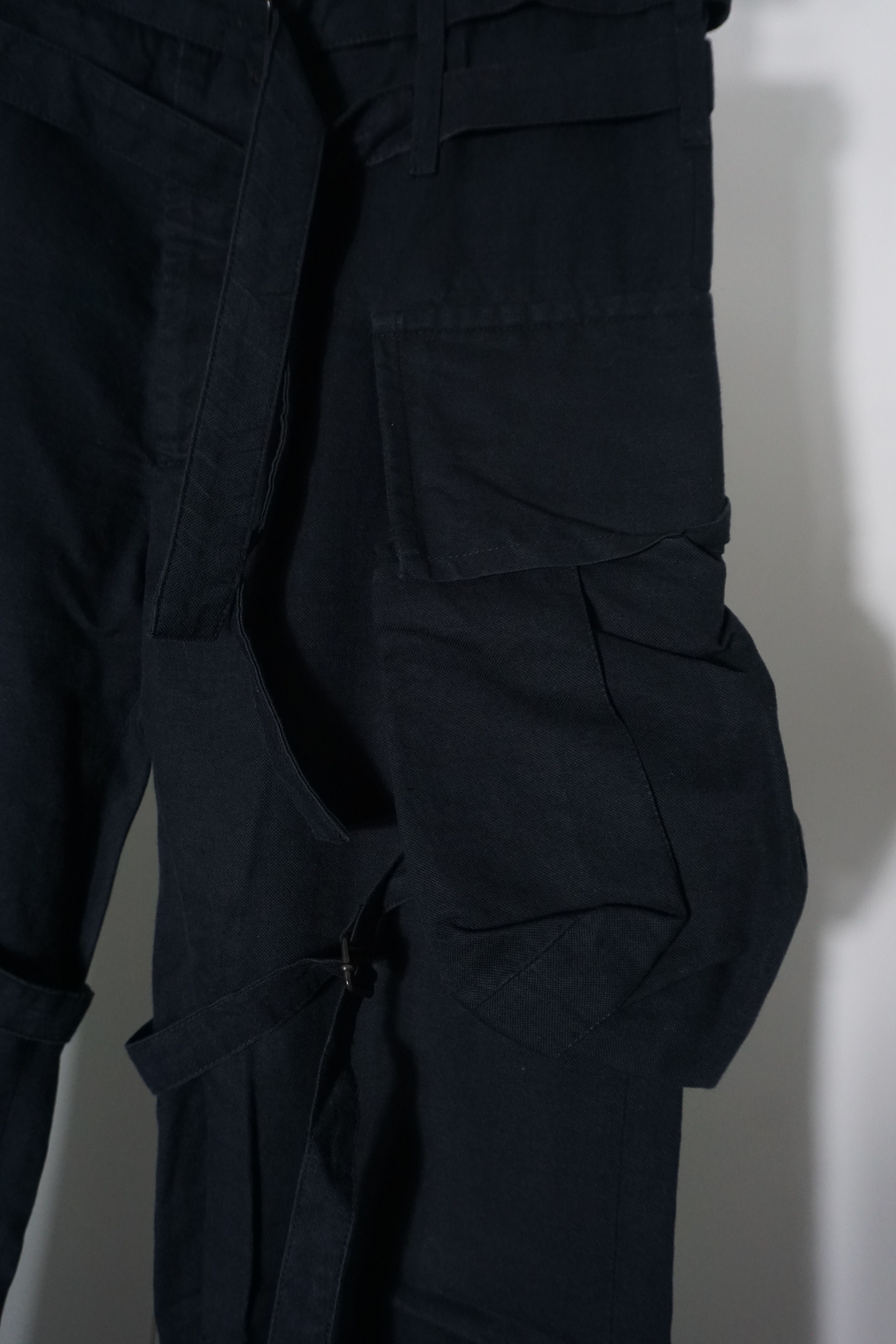 Ann Demeulemeester FW02 Bondage Cargo Pants Size US 30 / EU 46 - 3 Thumbnail