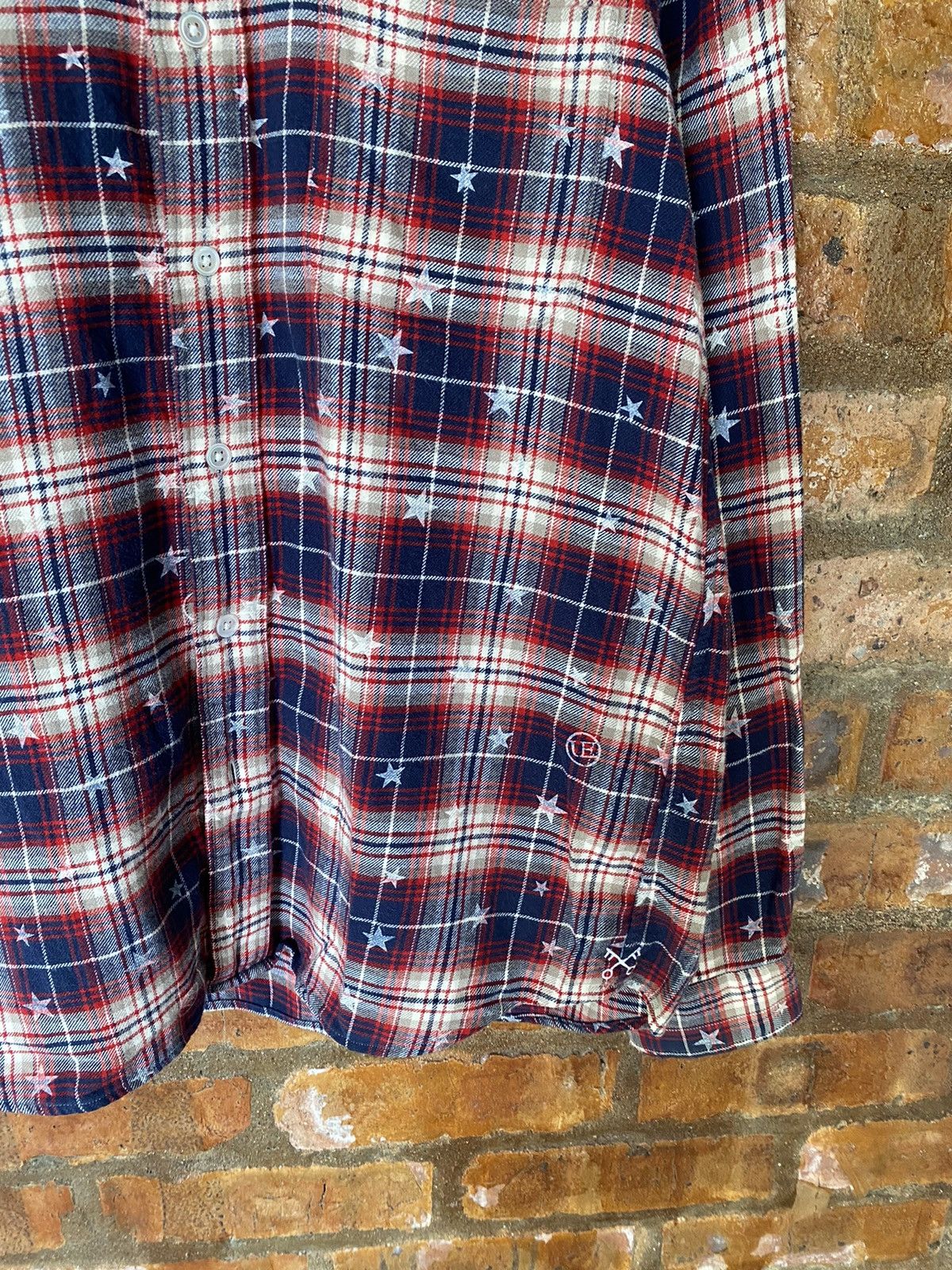 Hiroshi Fujiwara × Sophnet. × uniform experiment Uniform Experiment star checked button up Size US M / EU 48-50 / 2 - 6 Thumbnail
