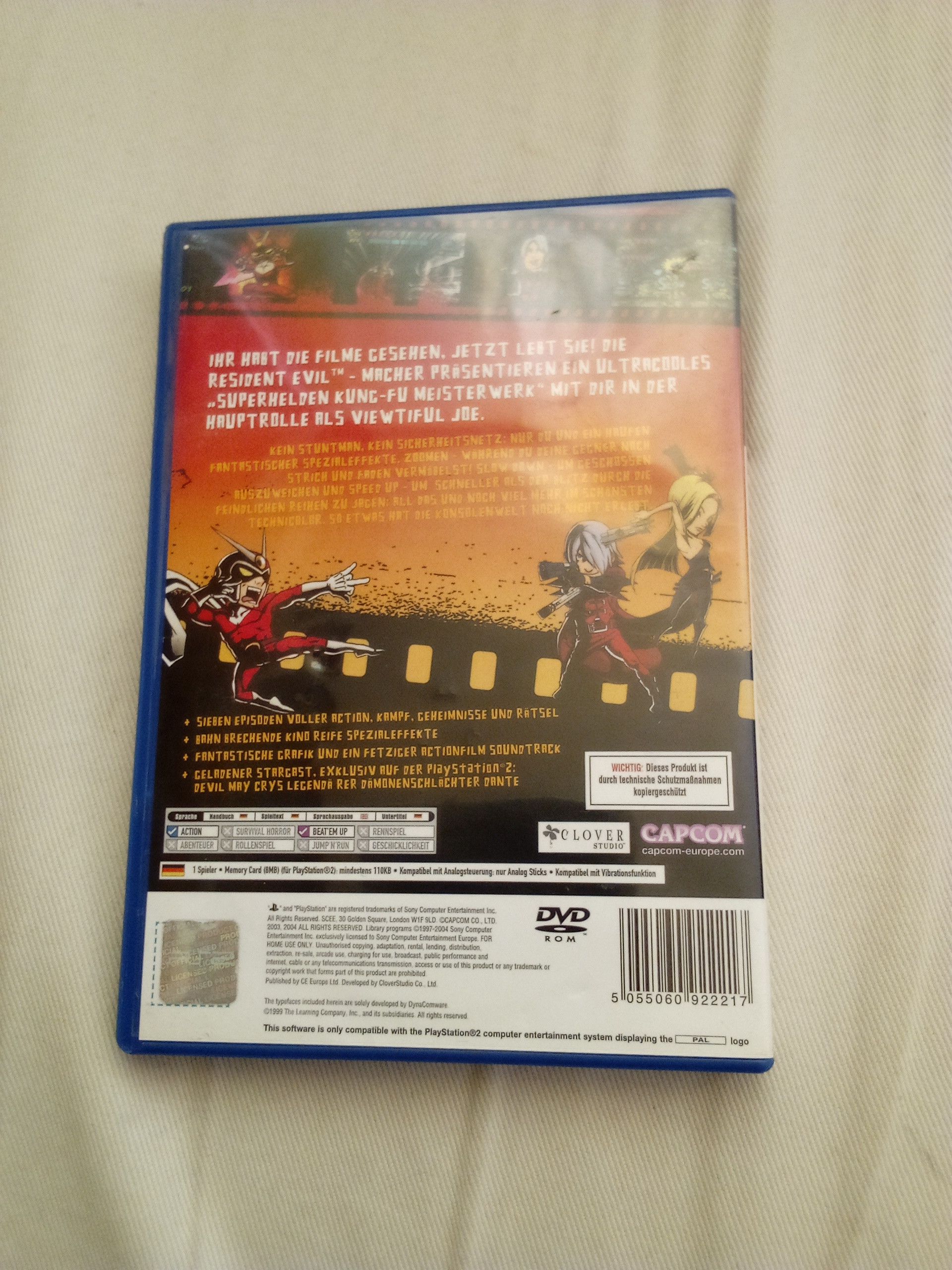 Japanese Brand PS2 'Viewtiful Joe 1' Playstation 2 Game okami Sony y2k RARE Size ONE SIZE - 4 Thumbnail