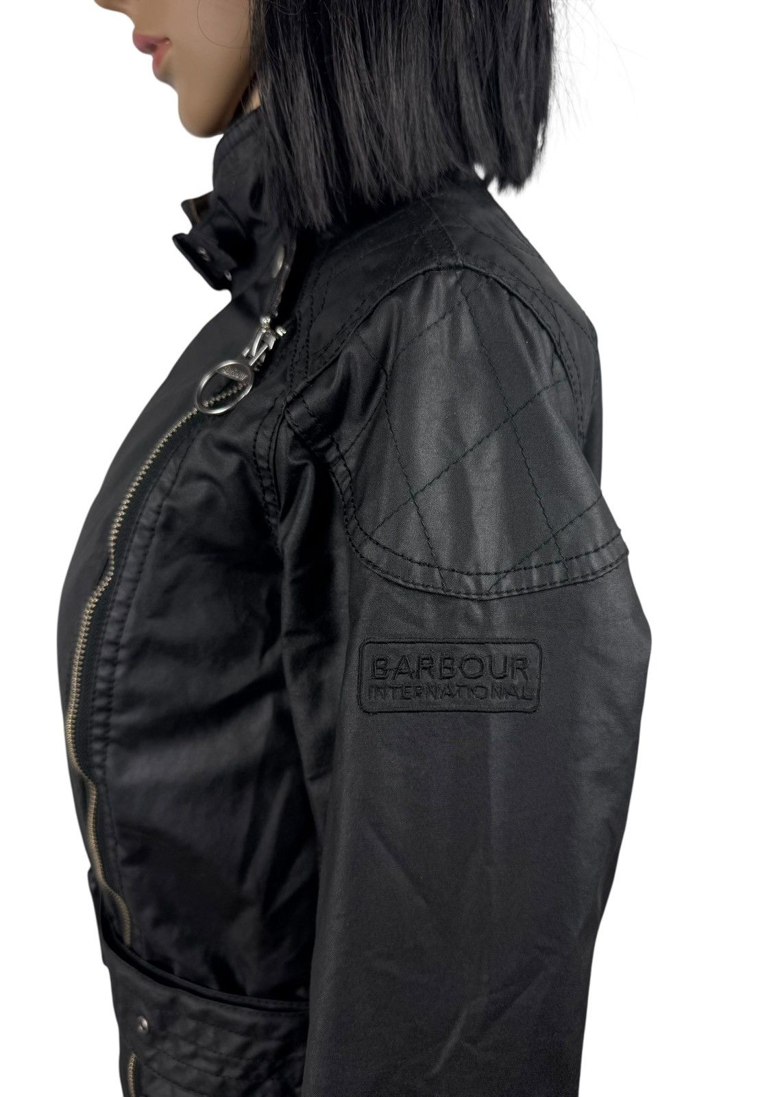 Barbour Barbour International Freda Wax Coat Belted size UK12 US8 Size M / US 6-8 / IT 42-44 - 6 Thumbnail