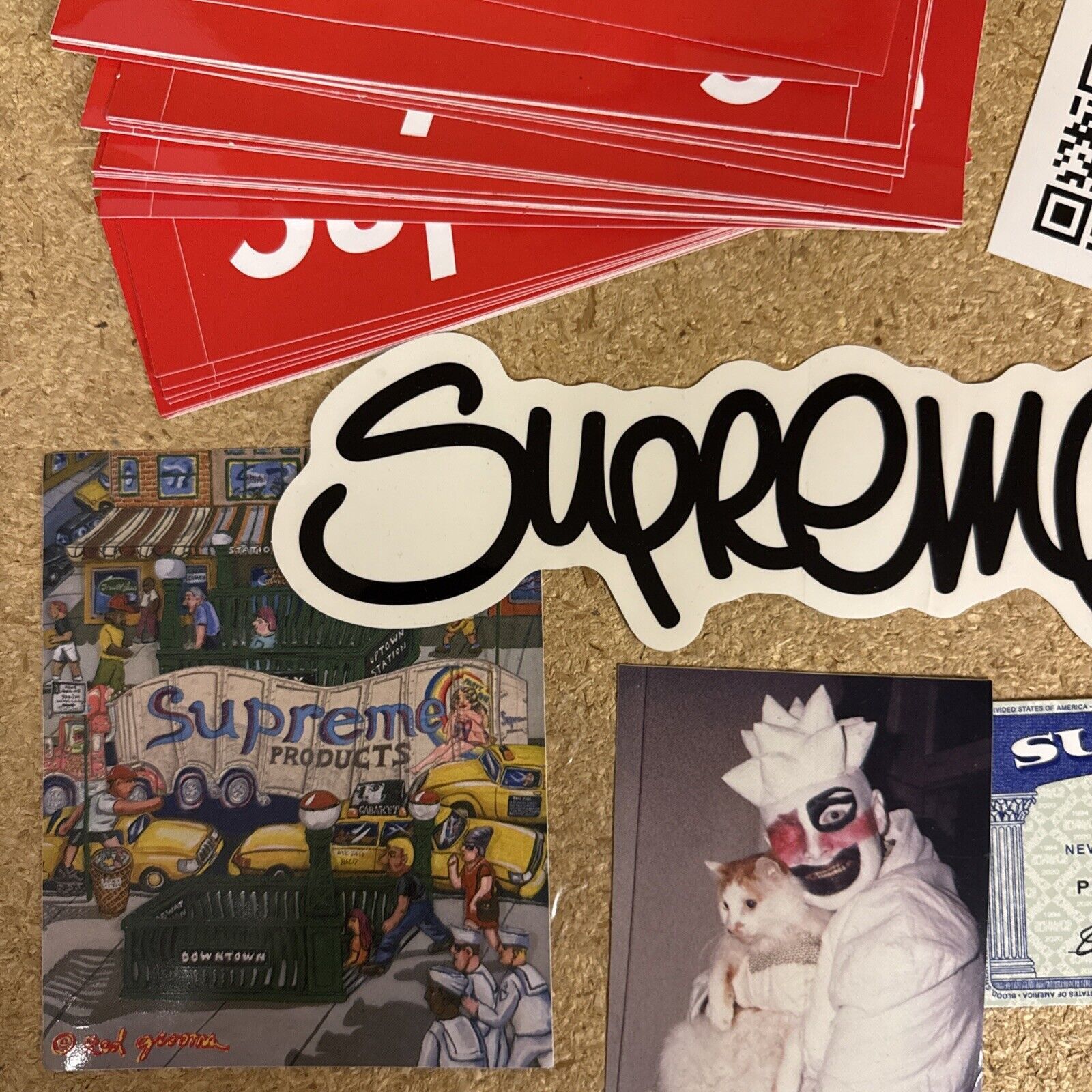 Supreme Supreme Sticker & Accessories 28 Box Logo, Bubbles, Ponchos Size ONE SIZE - 3 Thumbnail