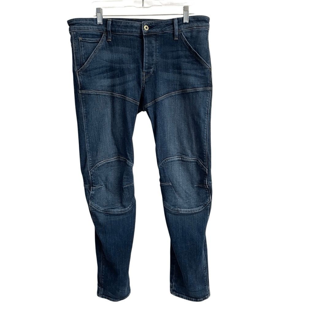 G-Star G-Star Raw 5620 Deconstructed 3D Denim Jeans men’s 34 low Size US 34 / EU 50 - 2 Thumbnail