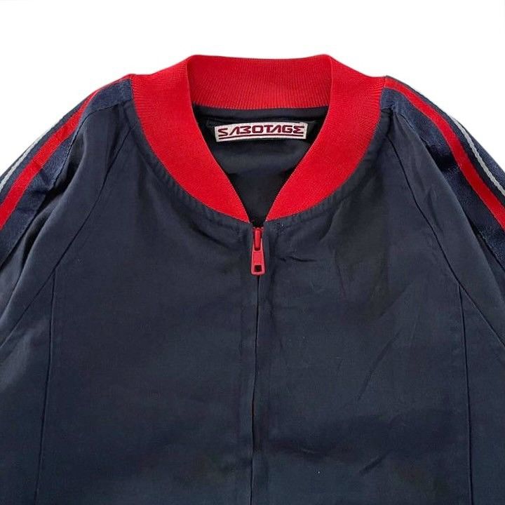 Japanese Brand Sabotage Cropped Bomber Jacket Size US S / EU 44-46 / 1 - 4 Thumbnail