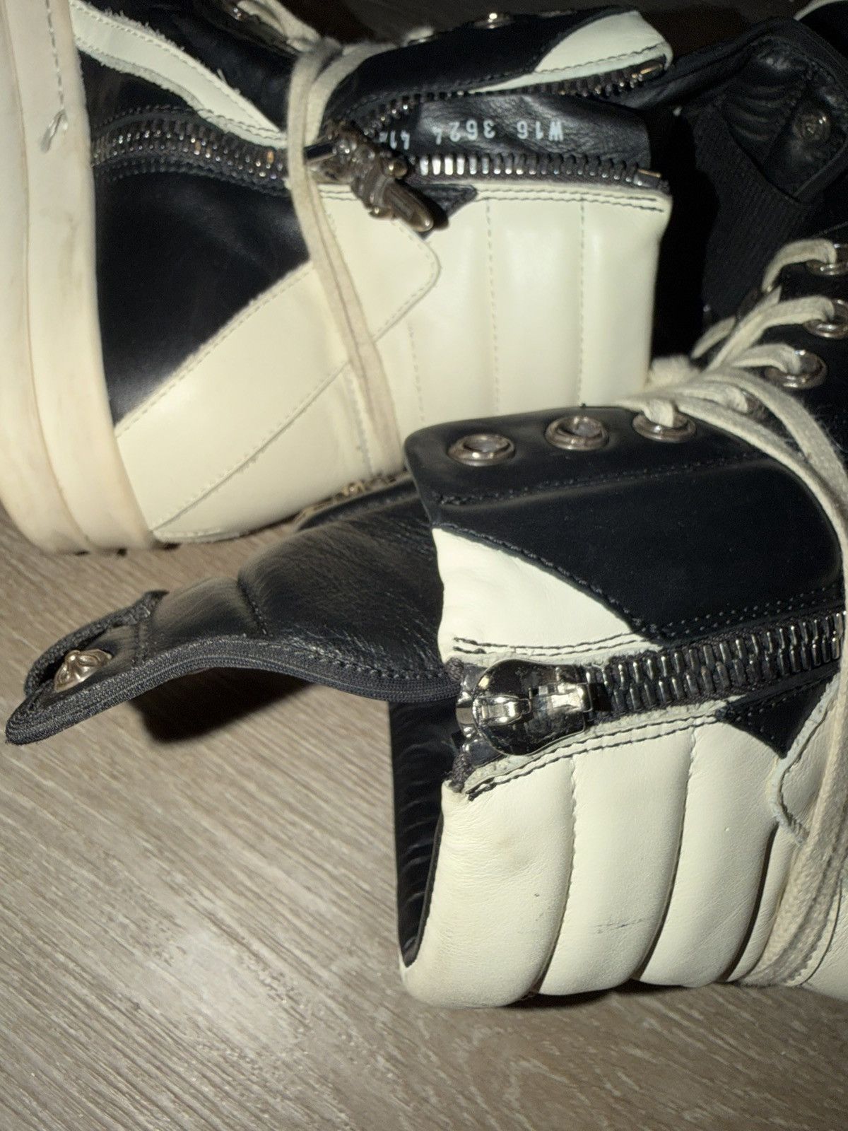 Chrome Hearts × Rick Owens Chrome Hearts Rick Owens Geobasket Shoe 41.5 Size US 8.5 / EU 41-42 - 9 Thumbnail