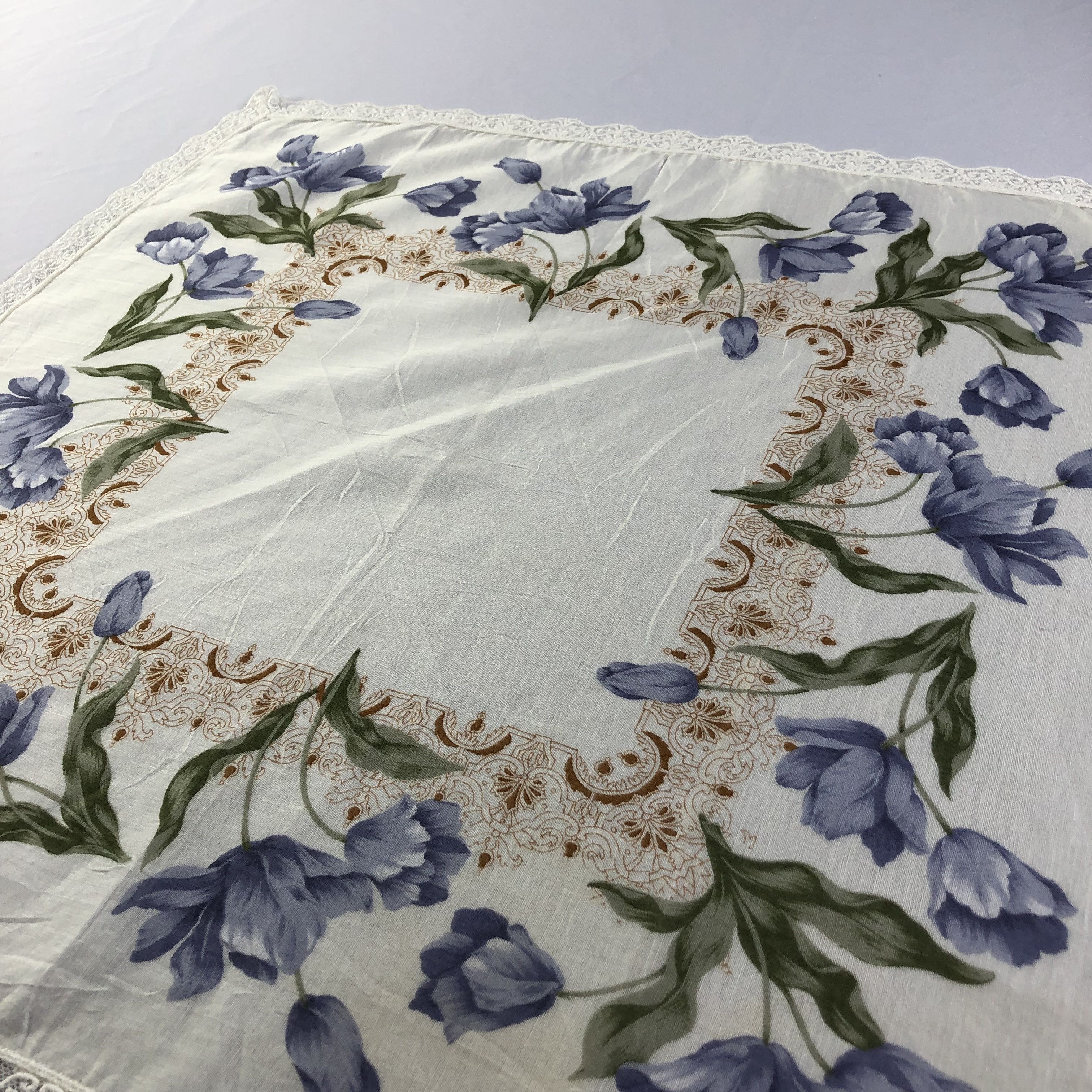 Nina Ricci Nina Ricci Lace Handkerchief Neckerchief Bandana H1686 Size ONE SIZE - 3 Thumbnail