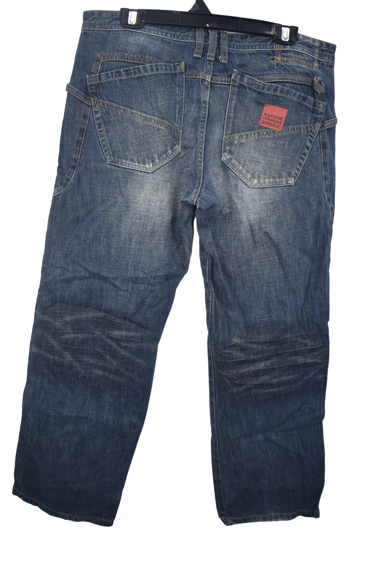 Japanese Brand × Marithe + Francois Girbaud Marithe Francois Girbaud MFG Distress Jeans W34 Size US 34 / EU 50 - 6 Thumbnail