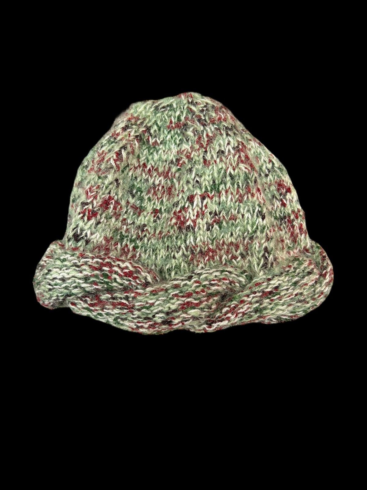Japanese Brand × Kapital × Vintage Crochet Knitted handmade Beanie Hats ☠️☠️ Size ONE SIZE - 1 Thumbnail