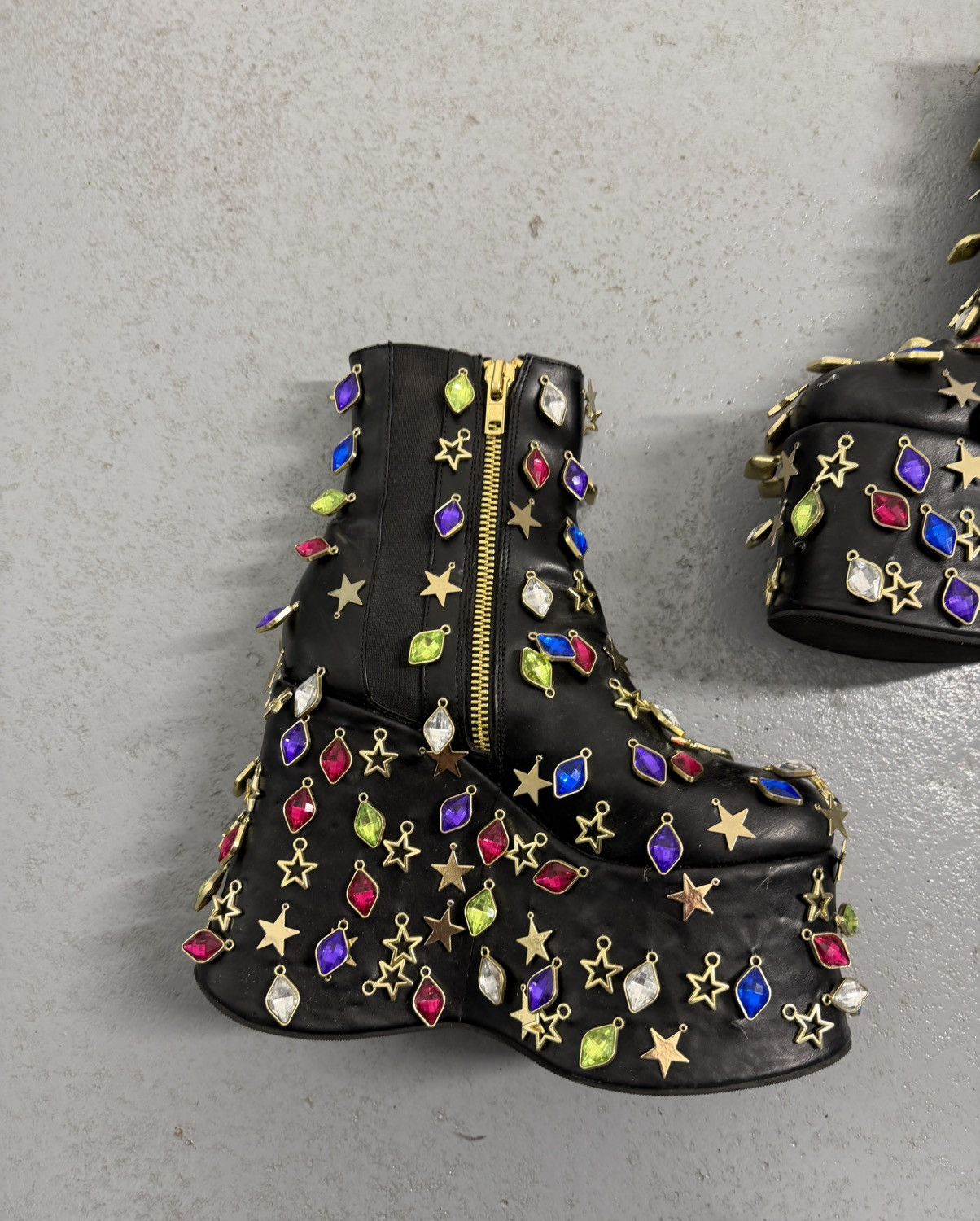 Dolls Kill Club Exx Doll Kills Drops Of Jupiter Platform Alt Rave Boots Size US 10 / IT 40 - 12 Thumbnail